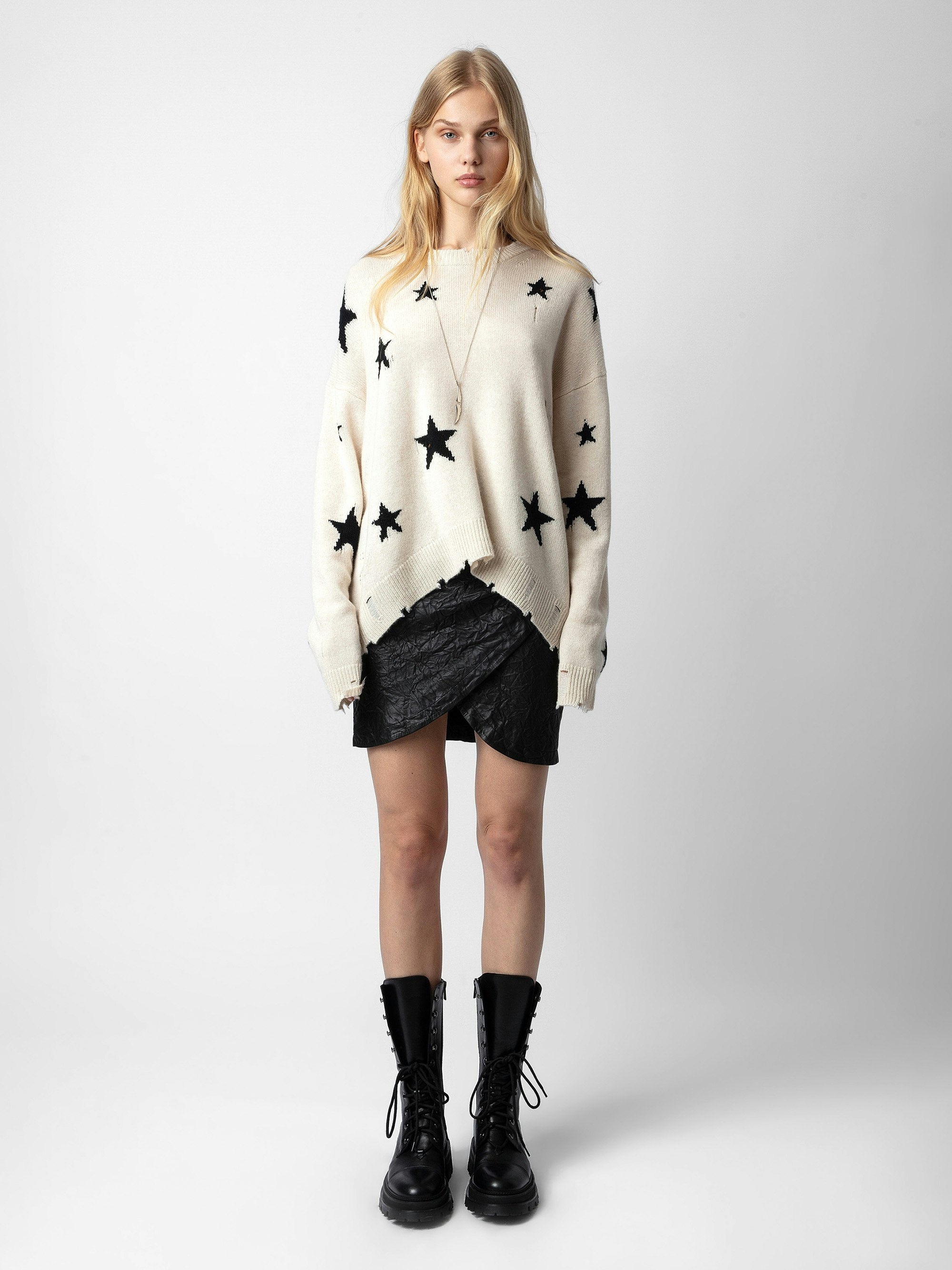 Markus Stars Cashmere Sweater - 4