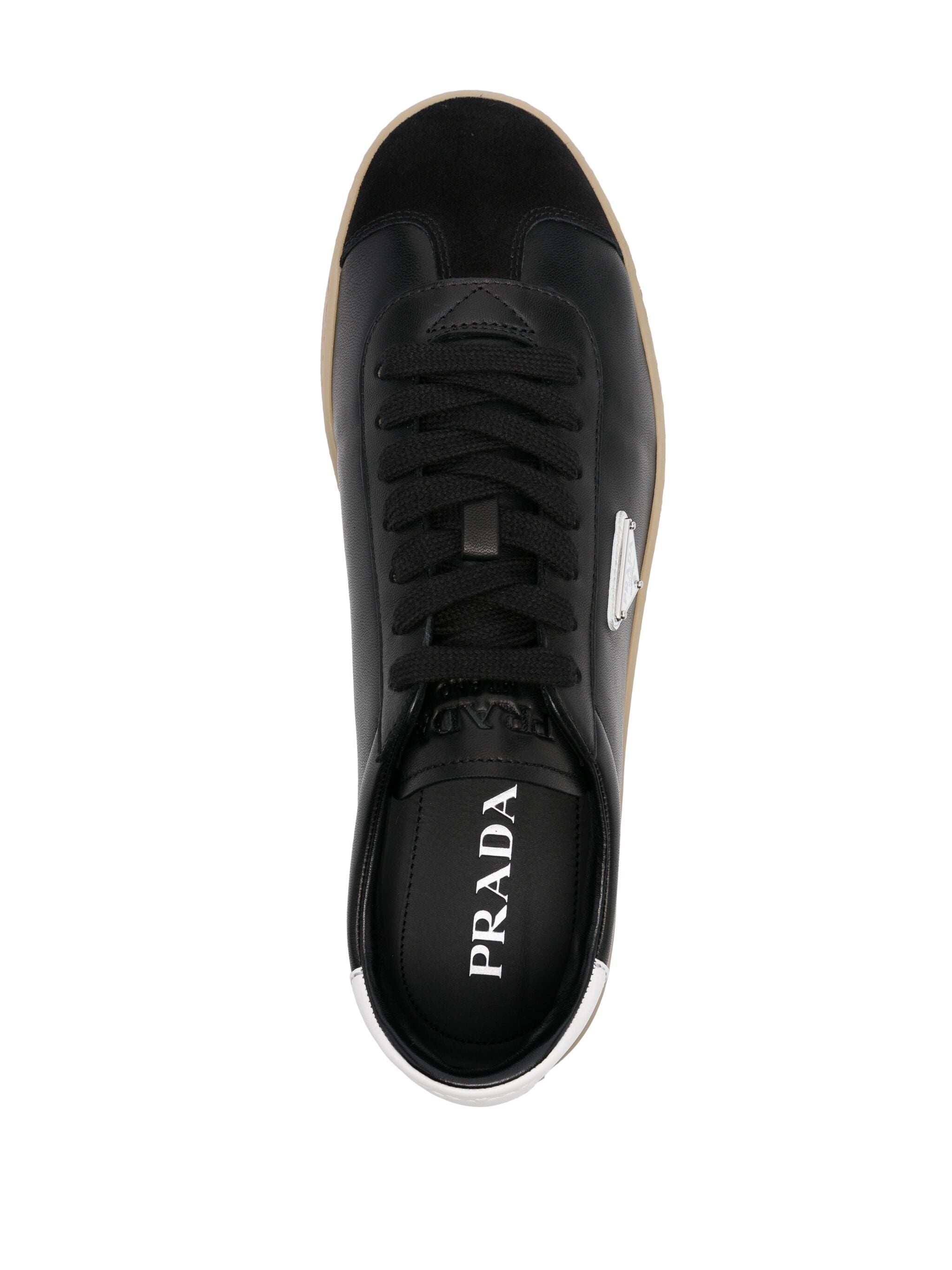 Prada Leather Sneakers | REVERSIBLE