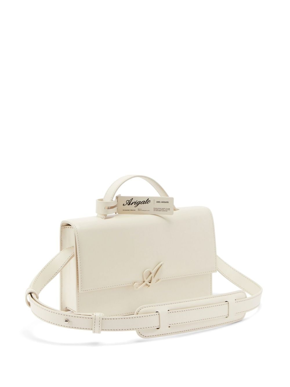 Signature leather shoulder bag - 3