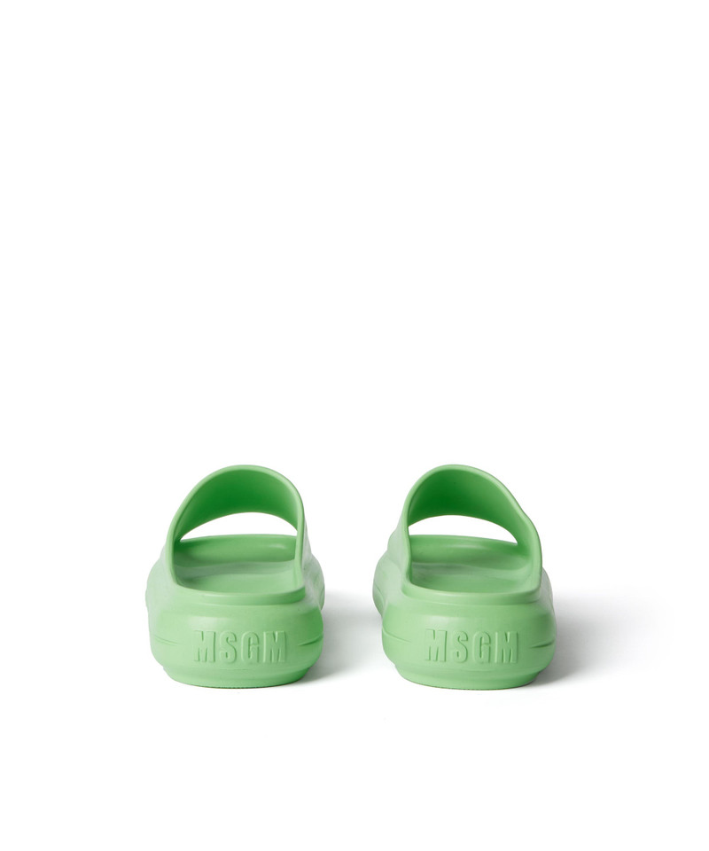 MSGM Chunky "Ocean club" pool slides outlook