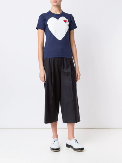 Comme des Garçons PLAY heart logo T-shirt outlook