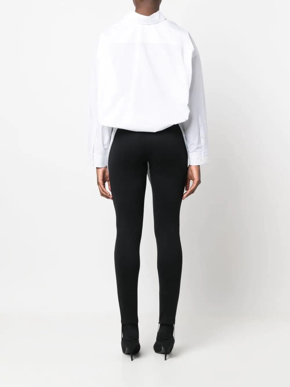 knotted-front shirt - 7