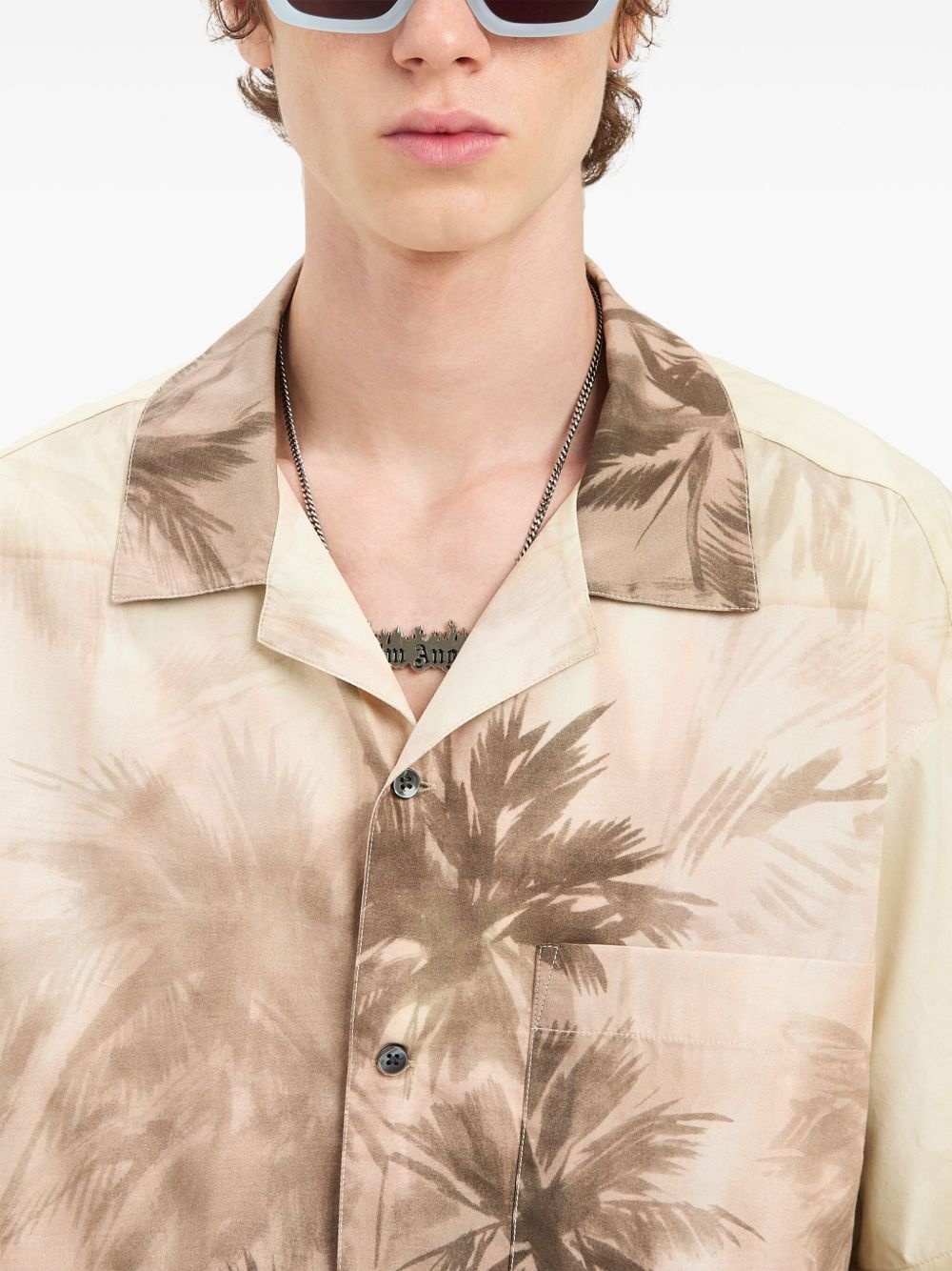 Sunset Palms Bowling shirt - 6