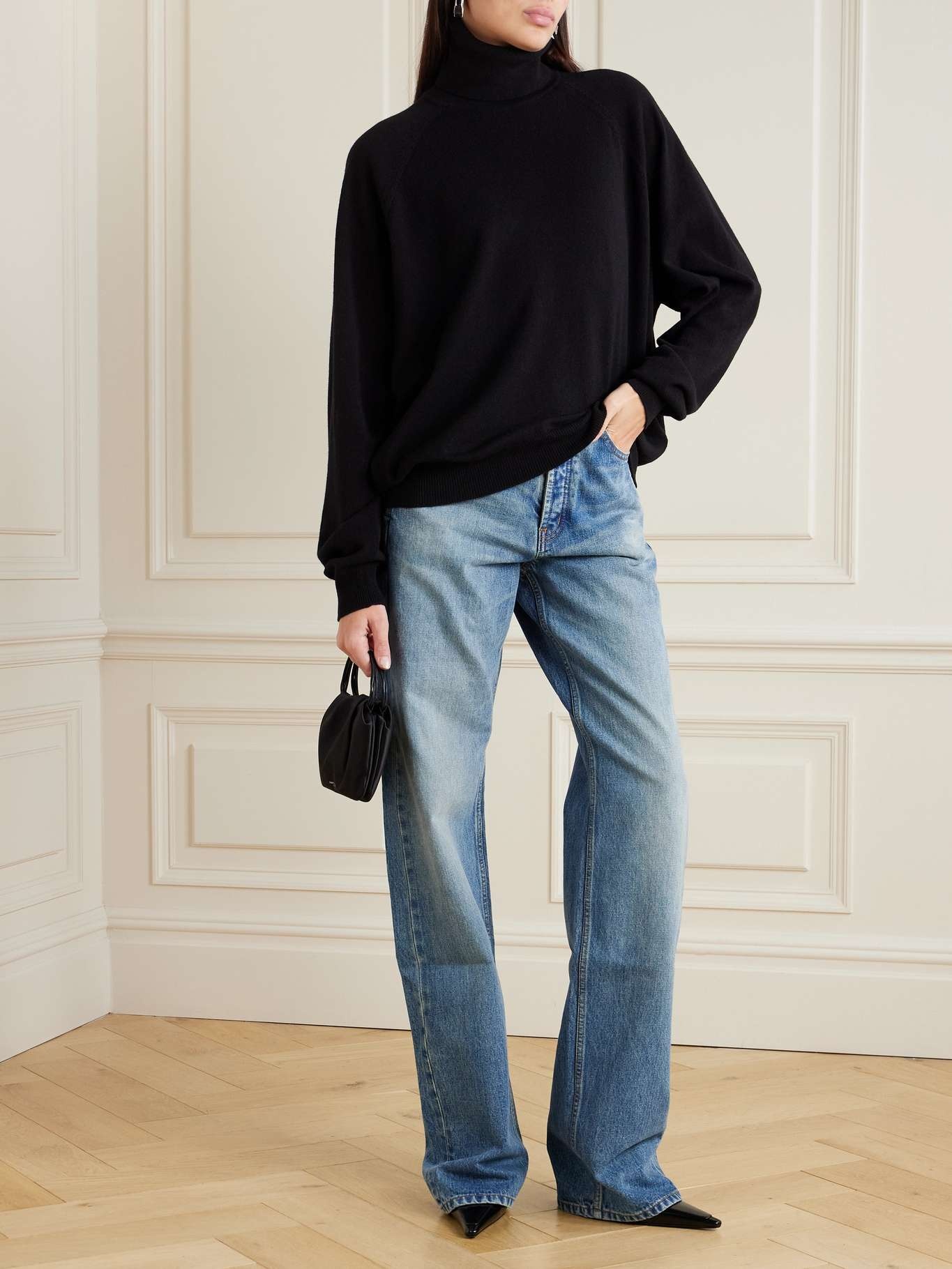 SAINT LAURENT PARIS｜JEANS (734311 Y07HA 4296) Yves saint laurent rouge volupte shine 130 - Blue Straight