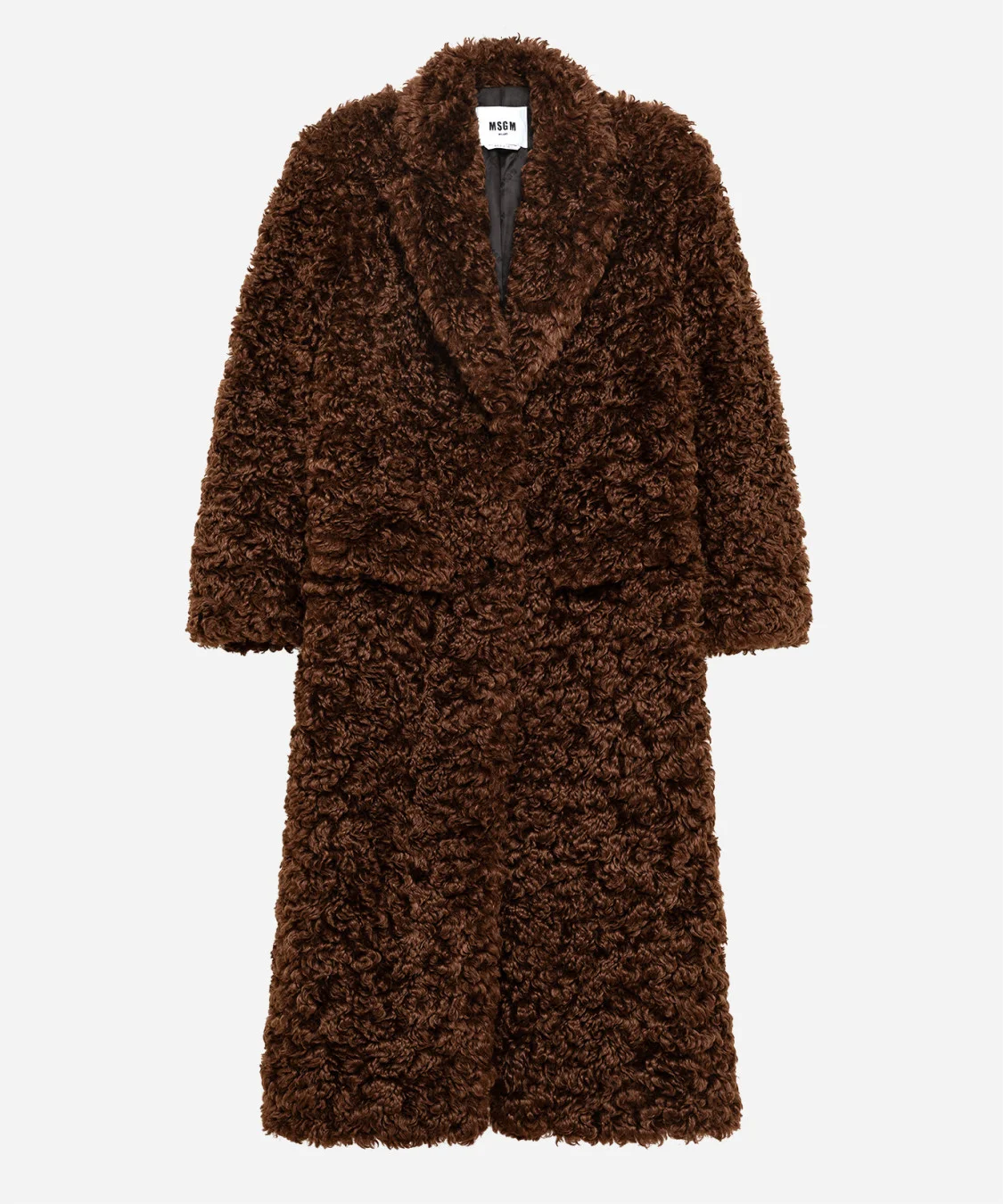 Faux fur coat - 1