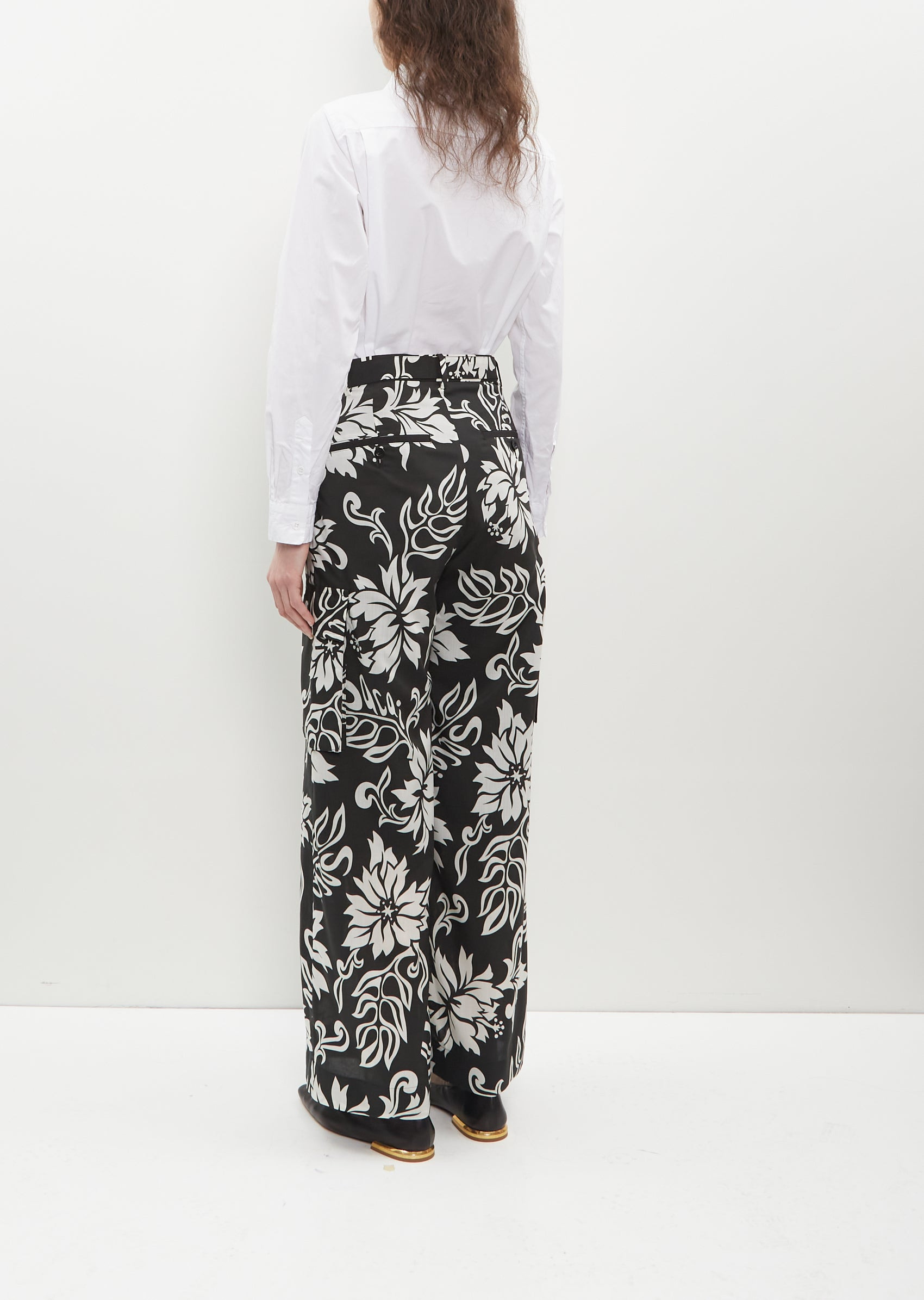 Floral Print Pants - 3