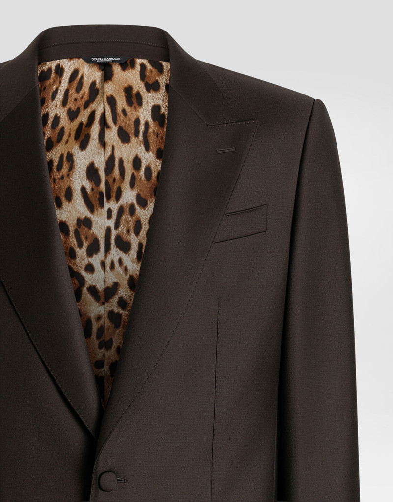 Dolce & Gabbana Single-breasted sicilia light jacket in light wool outlook