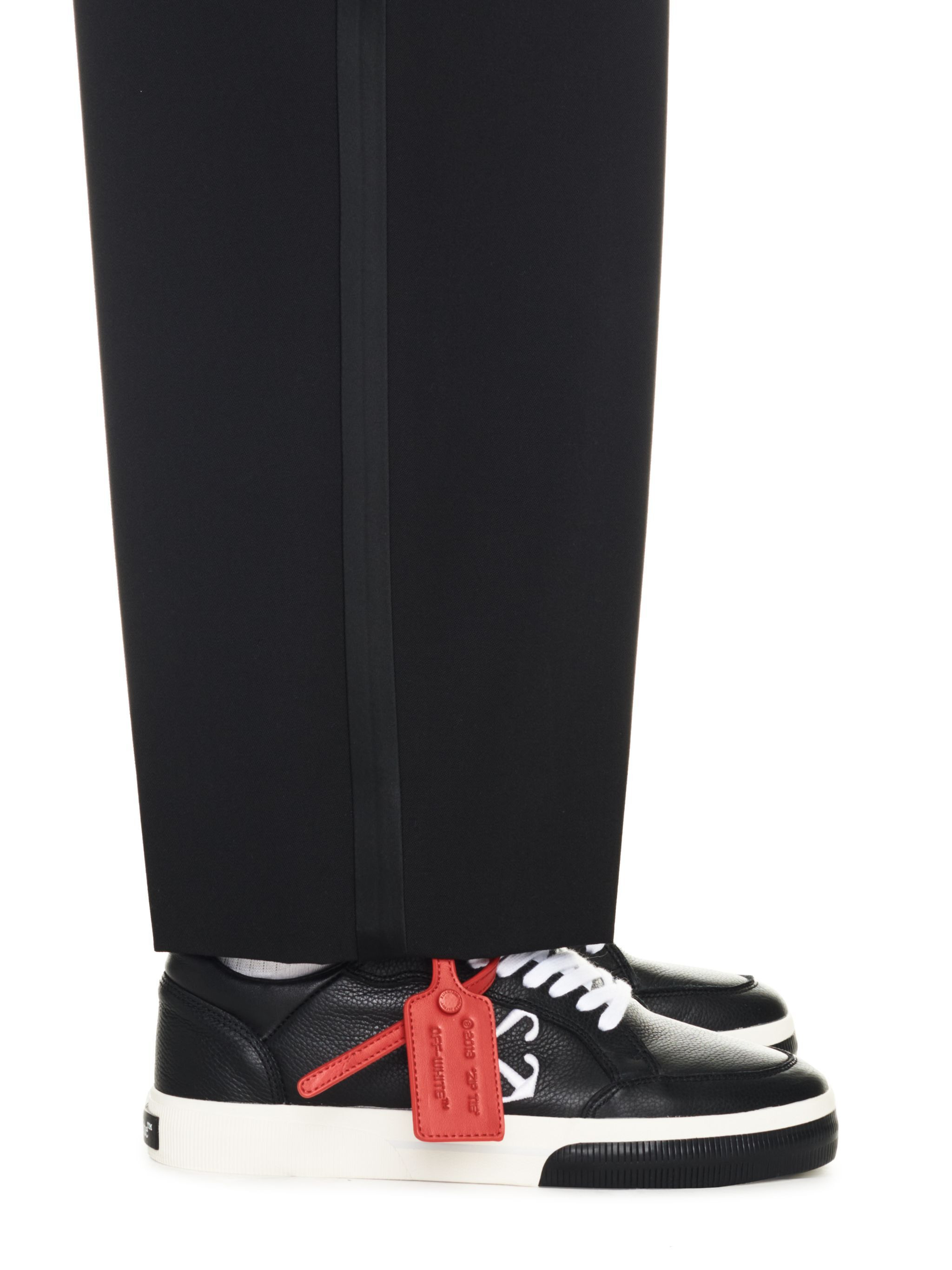 Black/white Leather Vulcanized - 7