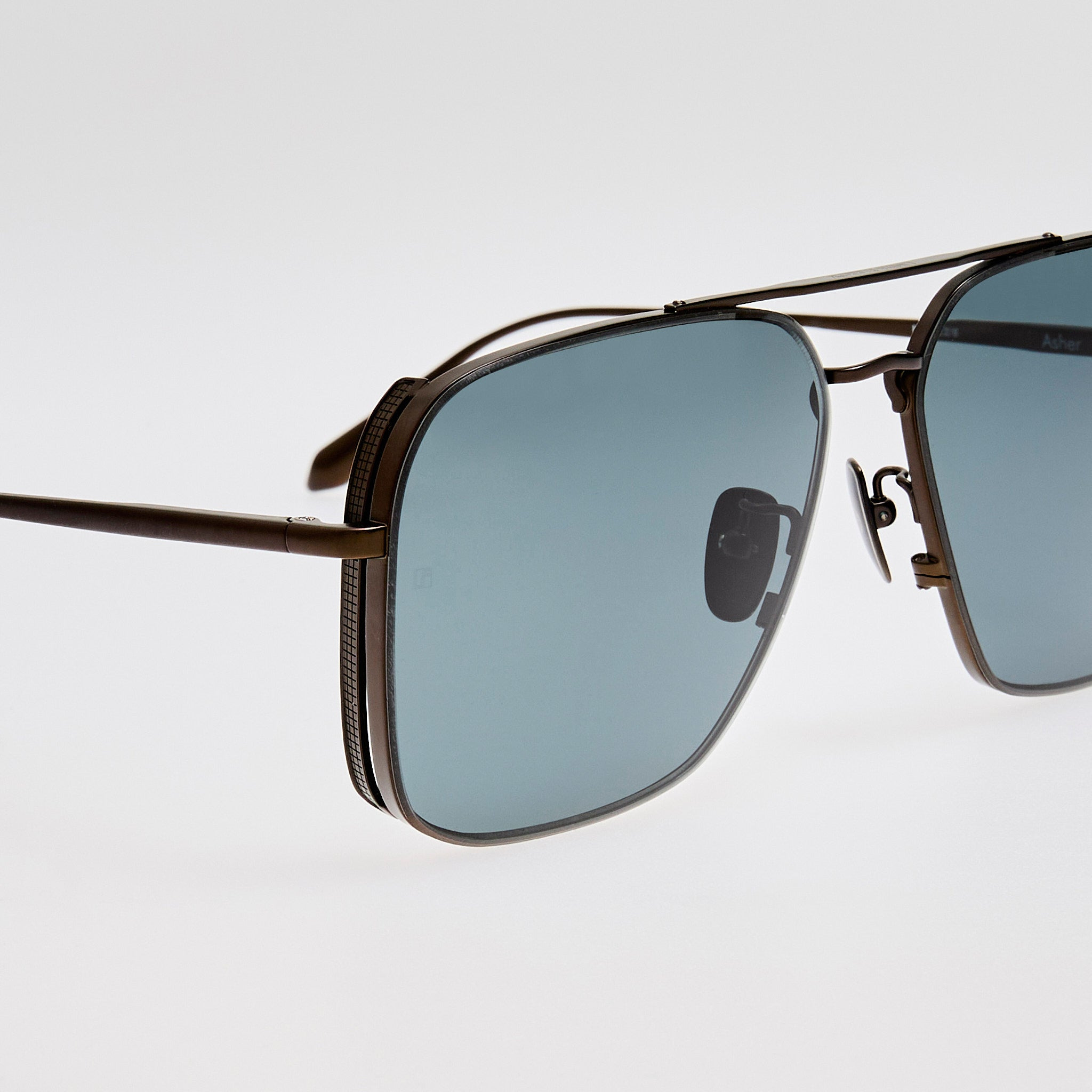 Asher Sunglasses in Matt Nickel - 3