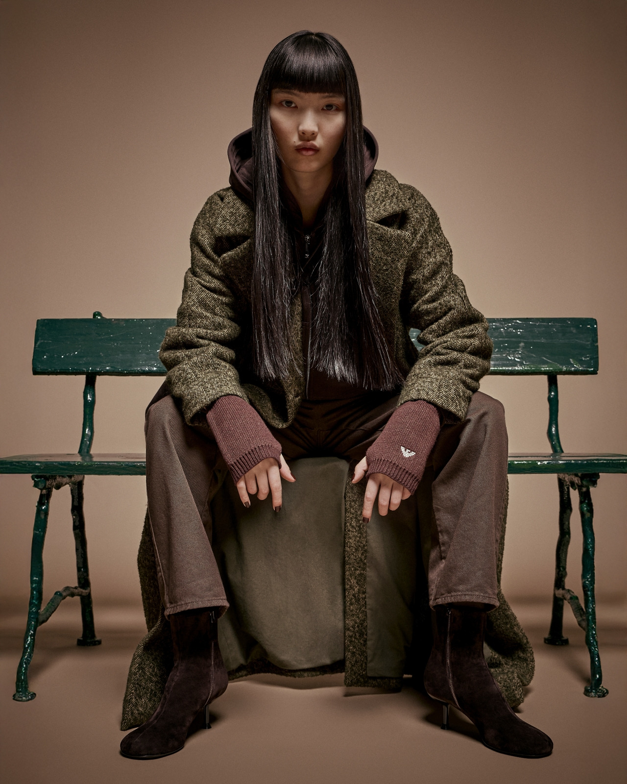 NEW YORK CAPSULE COLLECTION BOUCLÉ WOOL-BLEND COAT - 6