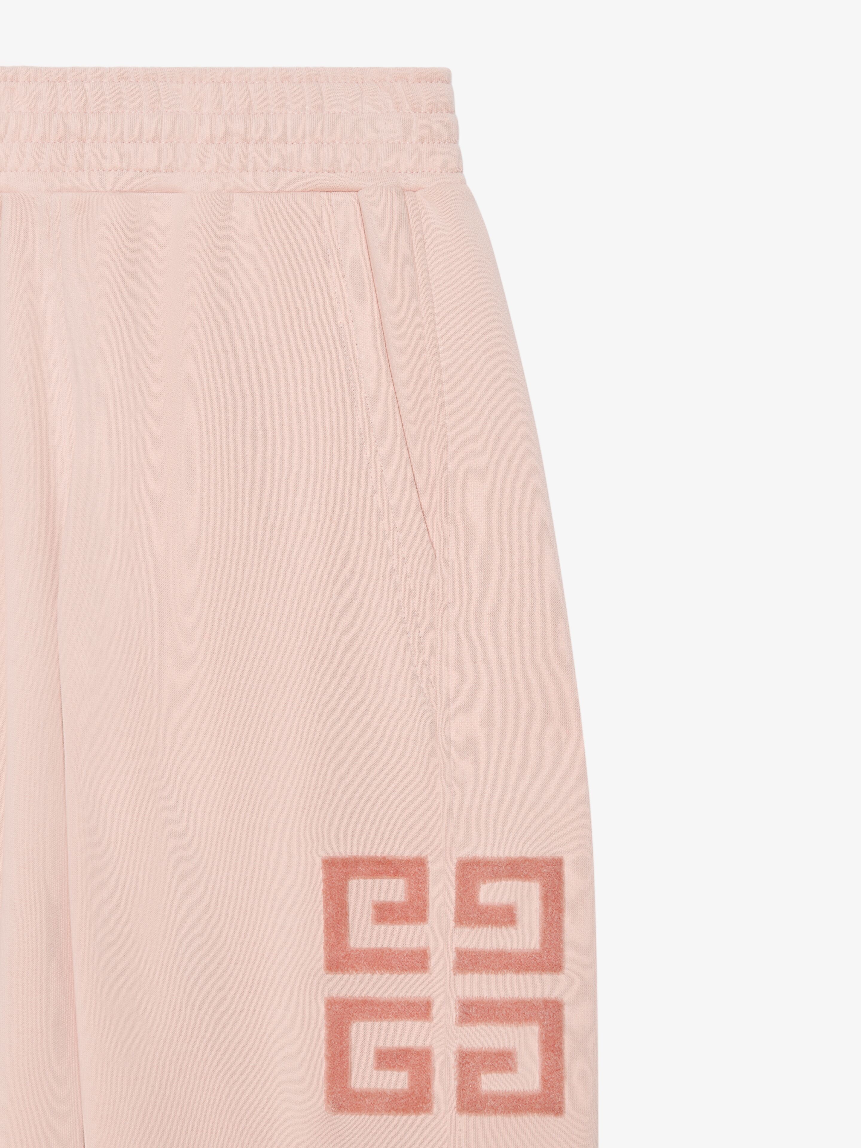 GIVENCHY 4G SLIM FIT JOGGER PANTS IN TUFTED FLEECE - 5