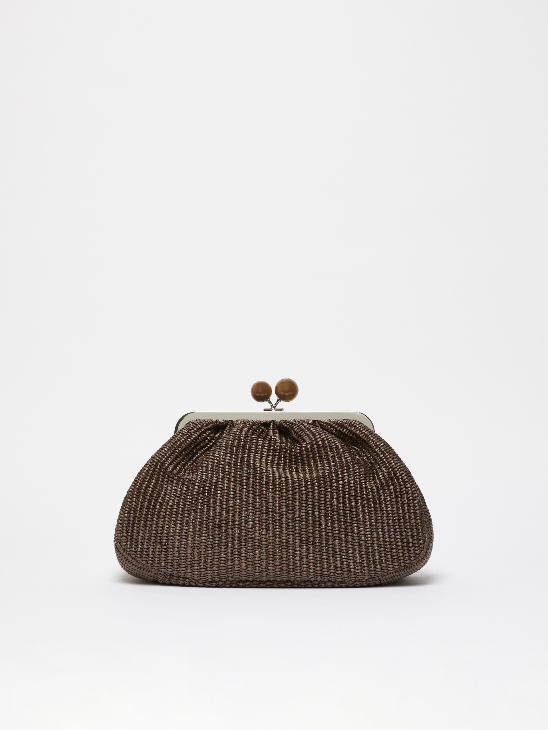 FORTUNA Medium raffia-effect Pasticcino bag - 3
