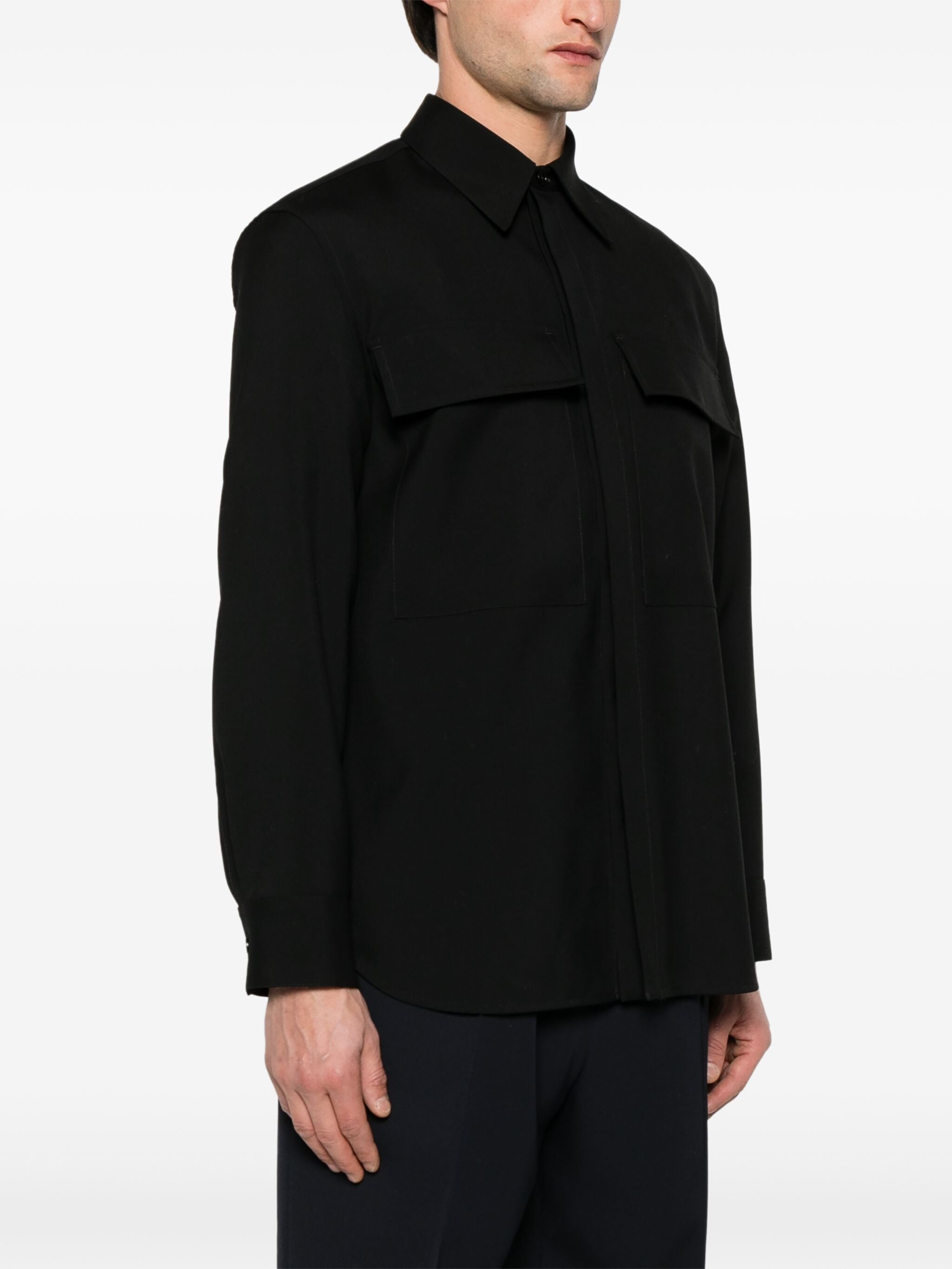 Wool Overshirt - 4