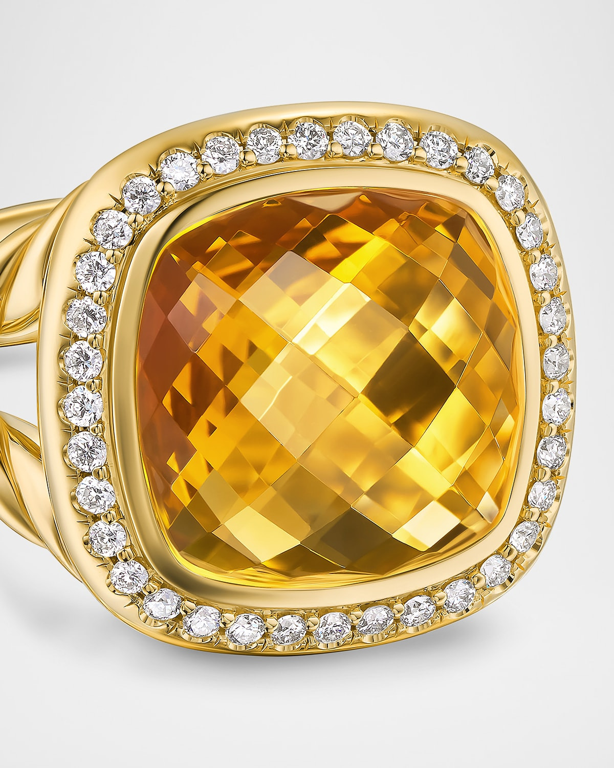Albion Ring with Gemstones and Diamonds in 18K Gold - 2