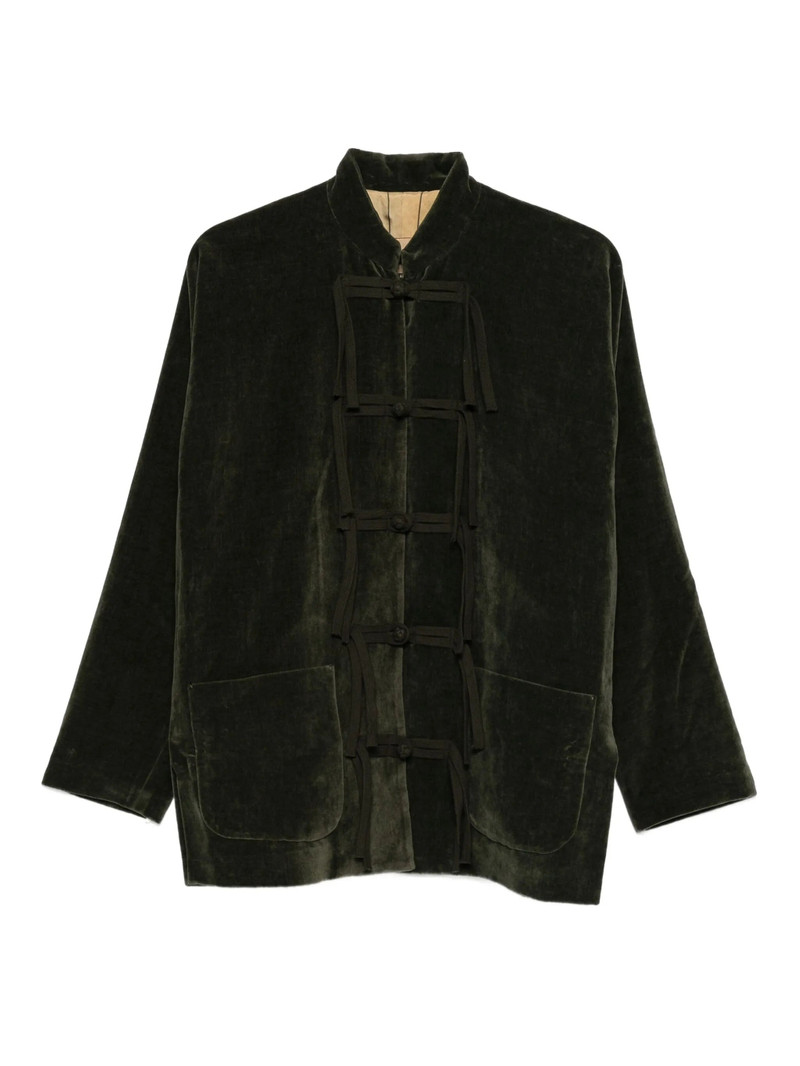 Uma Wang Knotted Velvet Jacket - 1