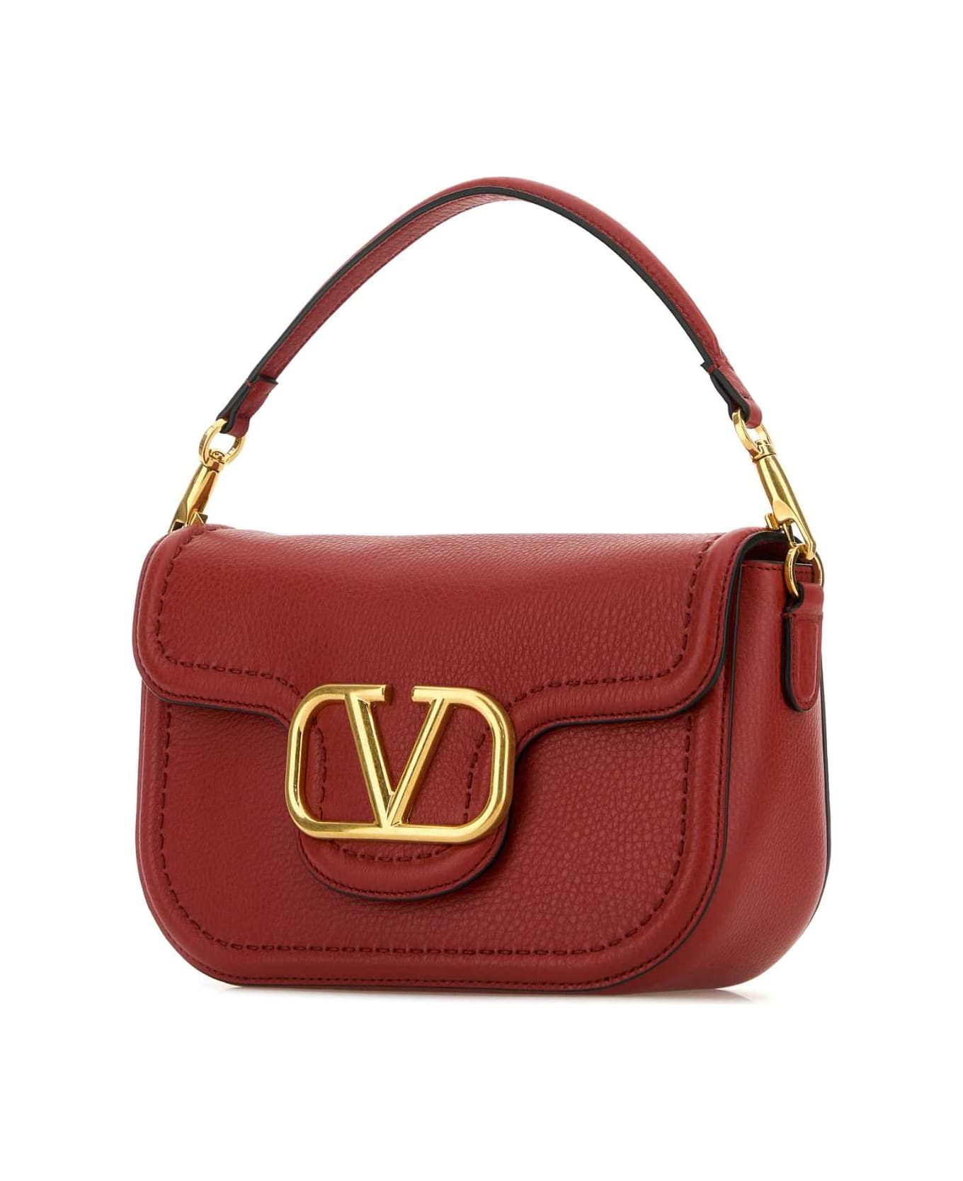Red Leather Alltime Shoulder Bag - 2
