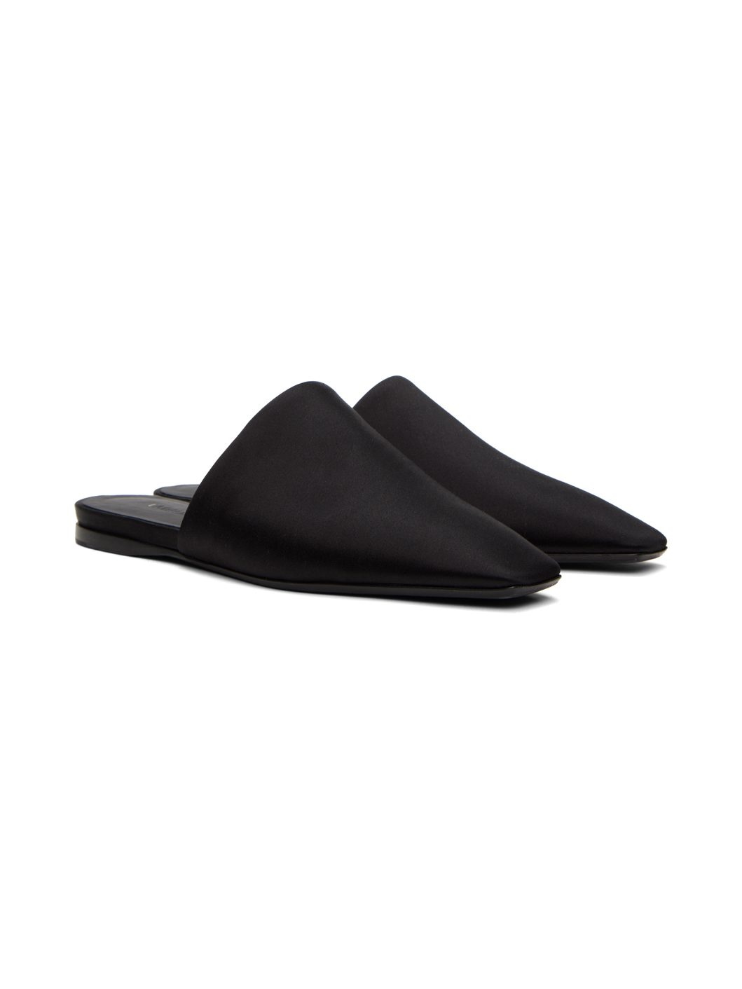Black Logo Hardware Loafers - 4