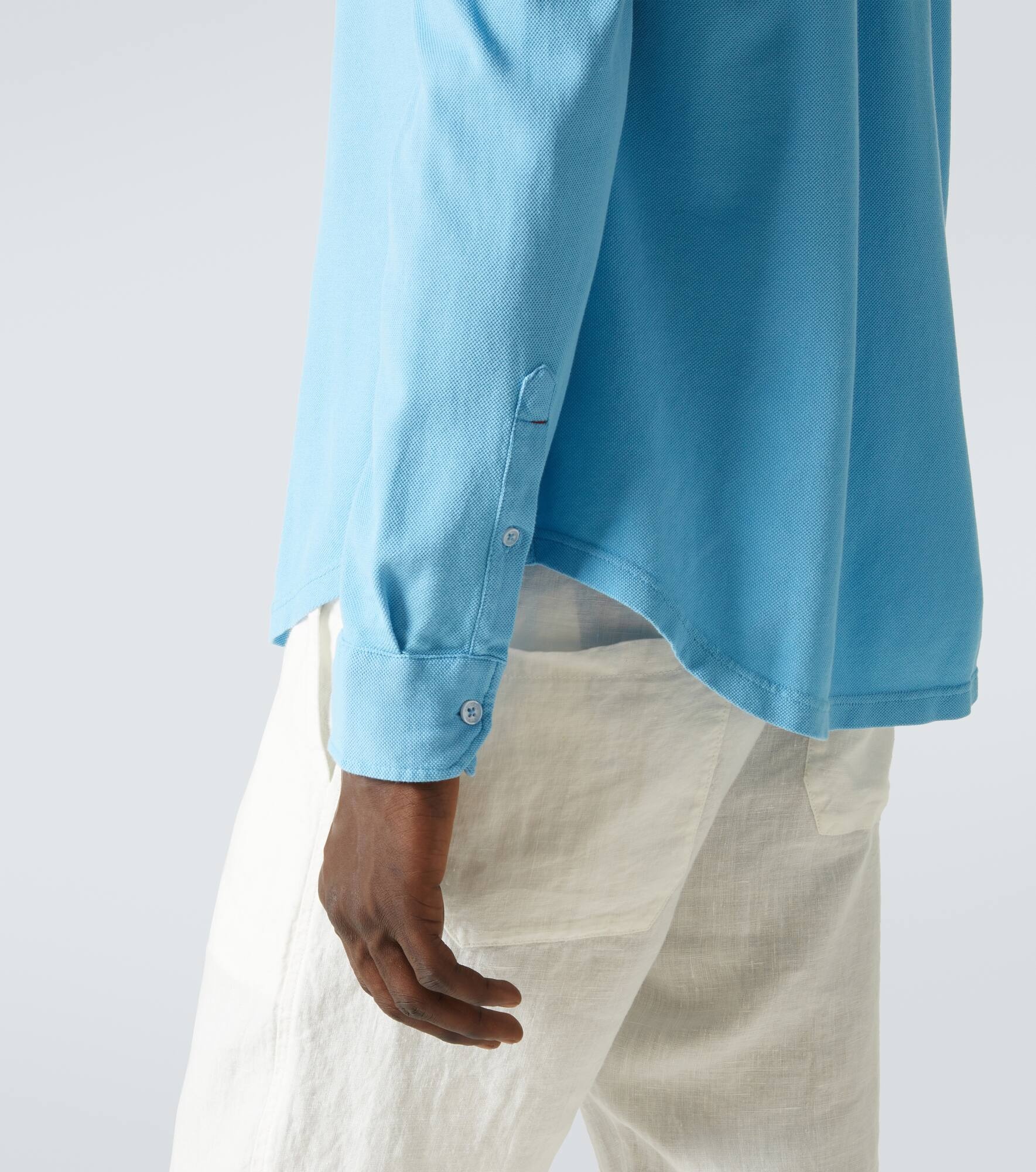 Giles cotton piqué shirt - 7