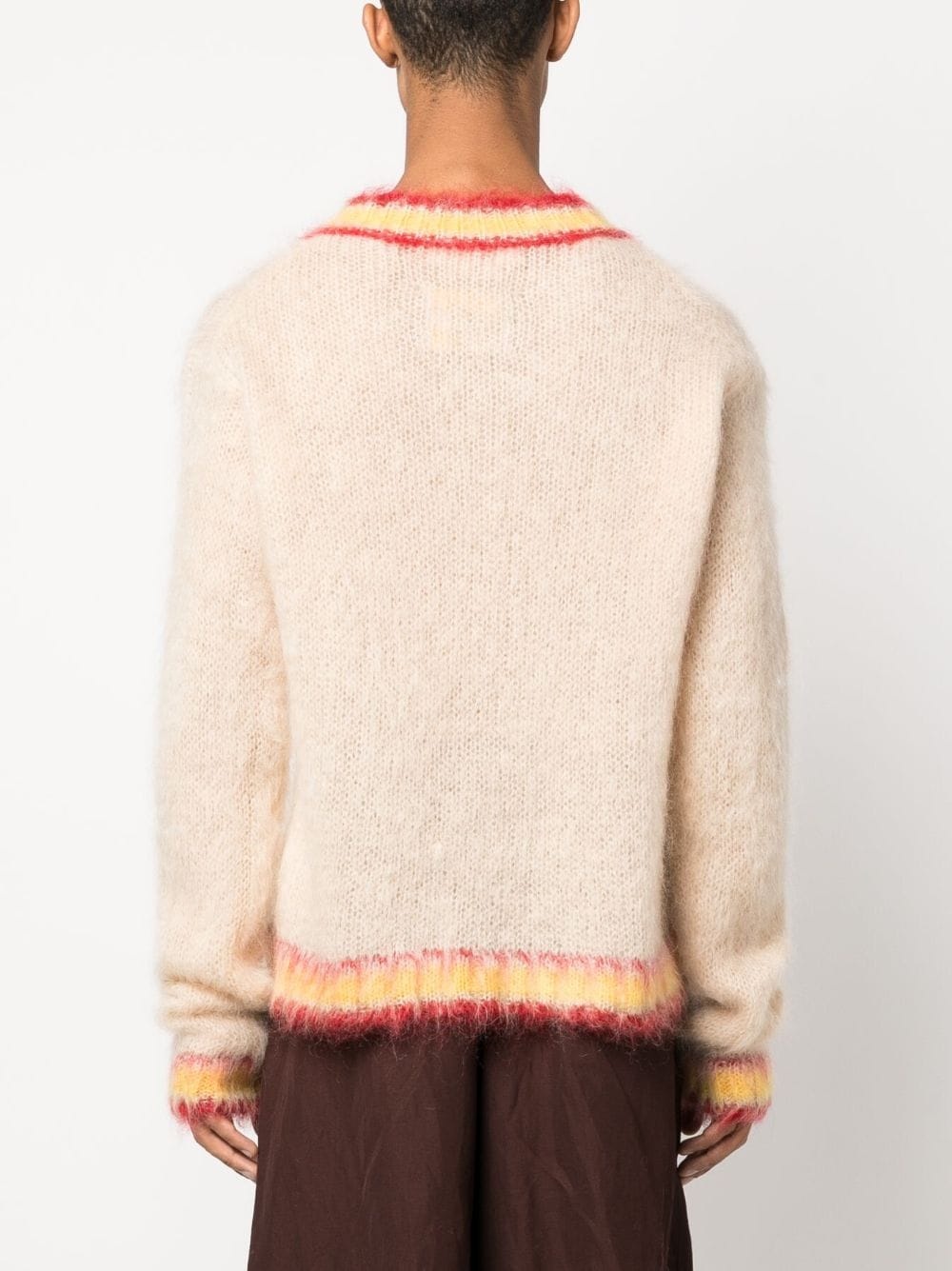 brushed mohair-blend jumper - 4