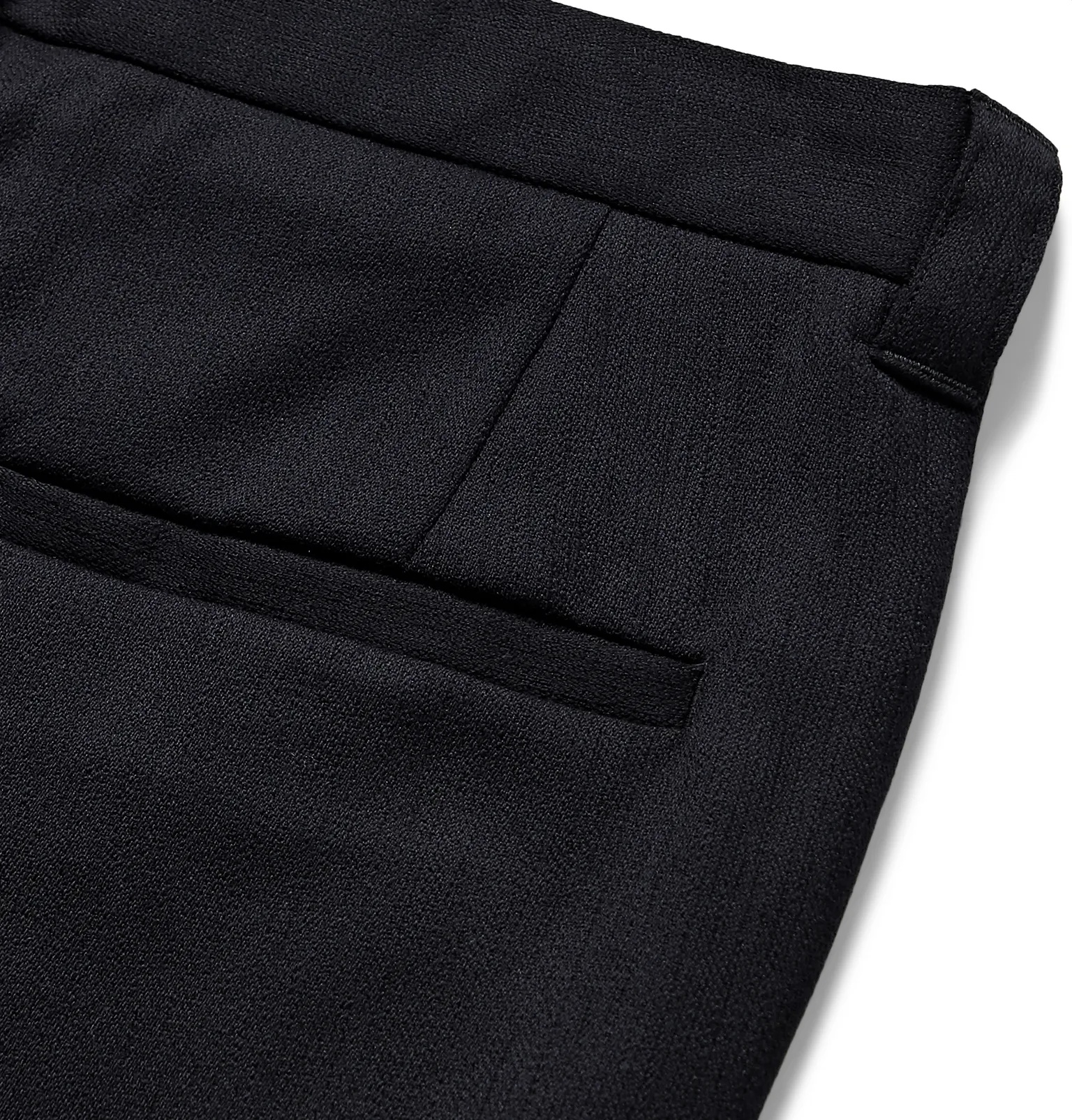 Slim-Fit Cropped Wool Suit Trousers - 5