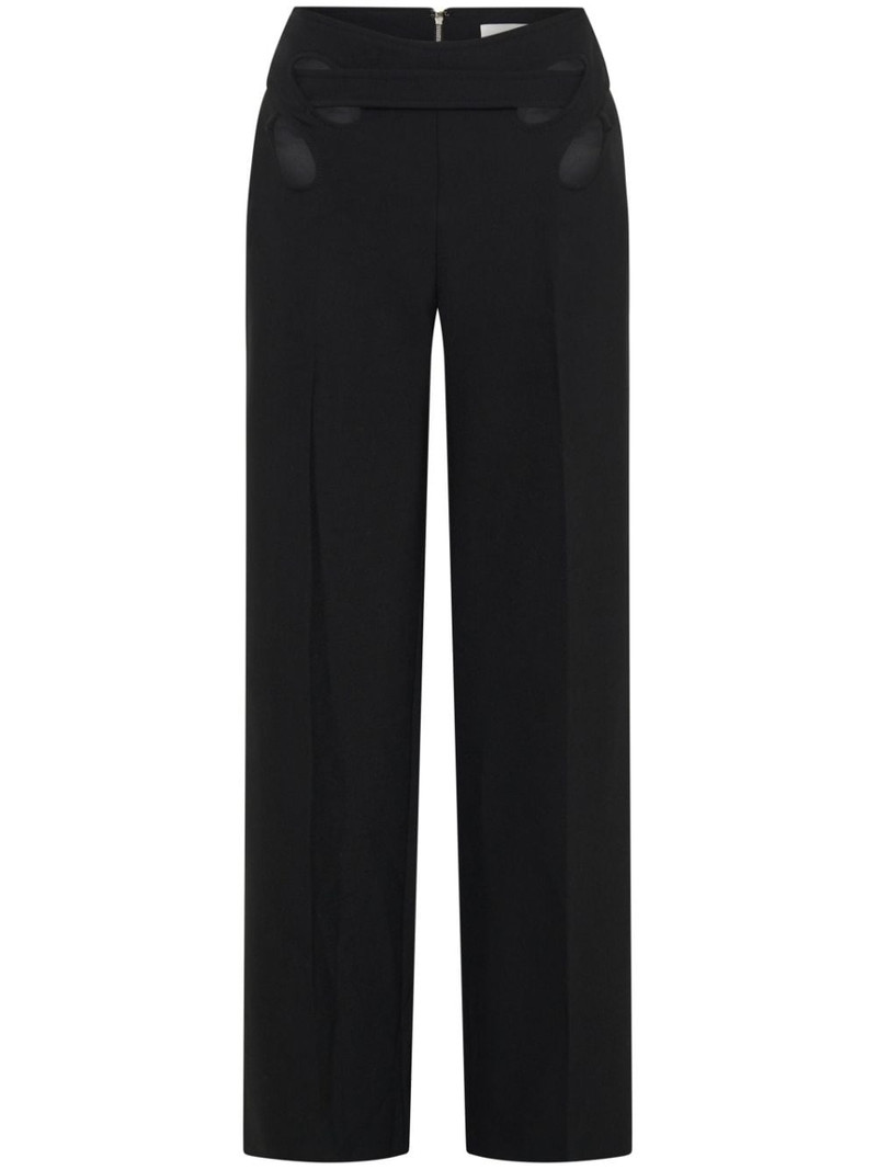Interloop 컷 아웃 tailored 바지 - 1