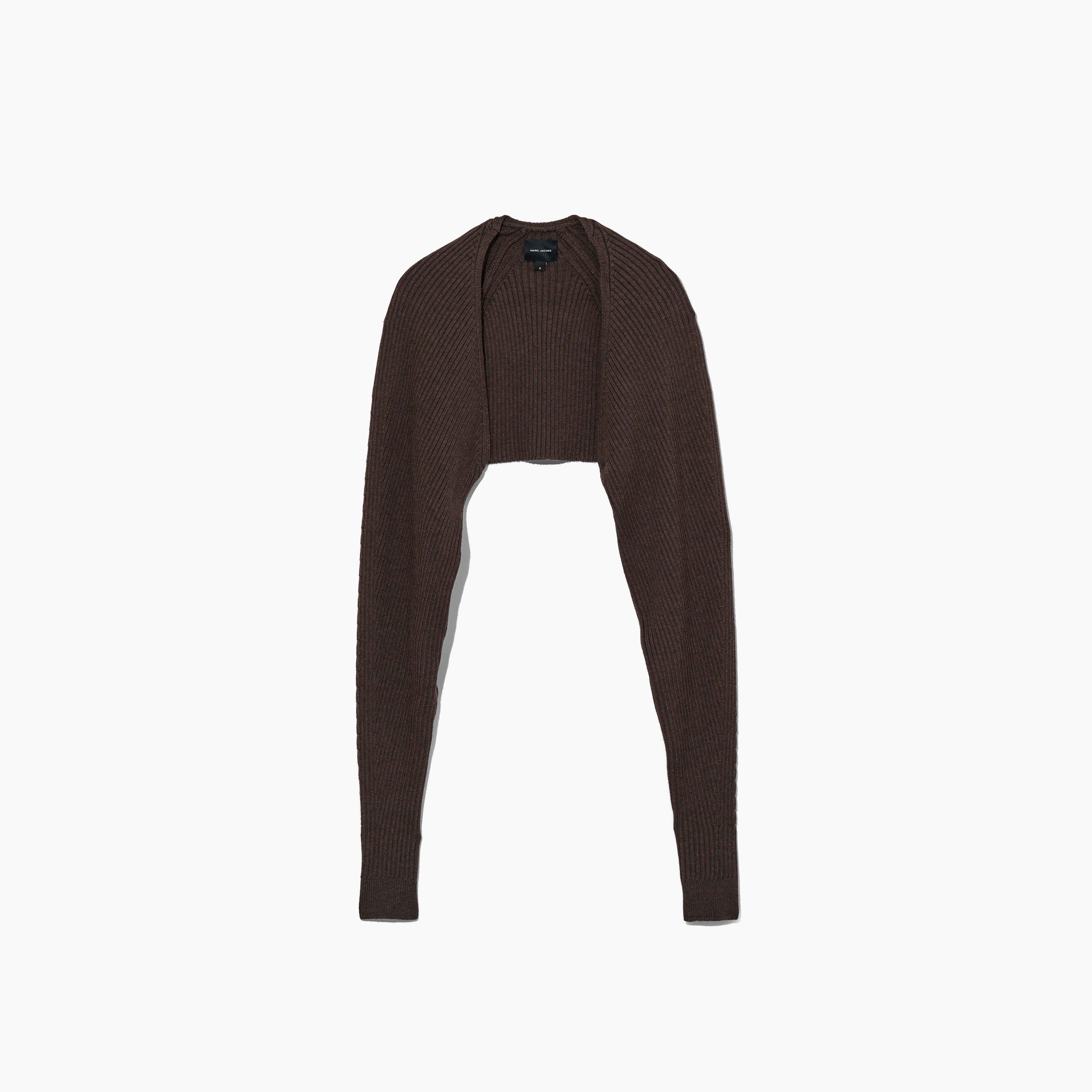 THE RIBBED BOLERO CARDIGAN - 1