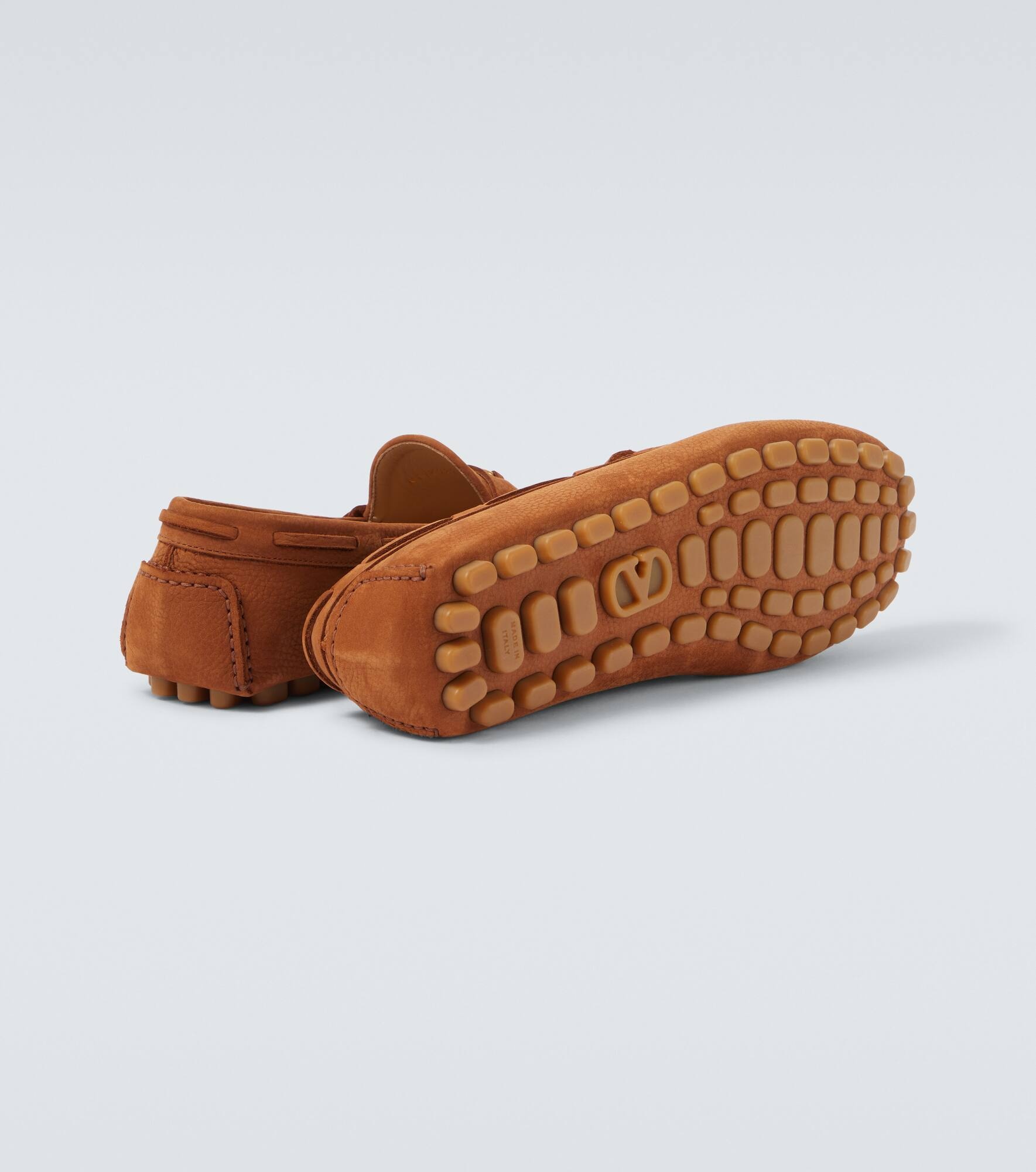 Fastaway VLogo suede driver shoes - 7