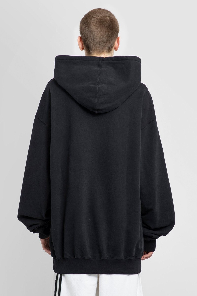 ANN DEMEULEMEESTER MAN BLACK SWEATSHIRTS 3