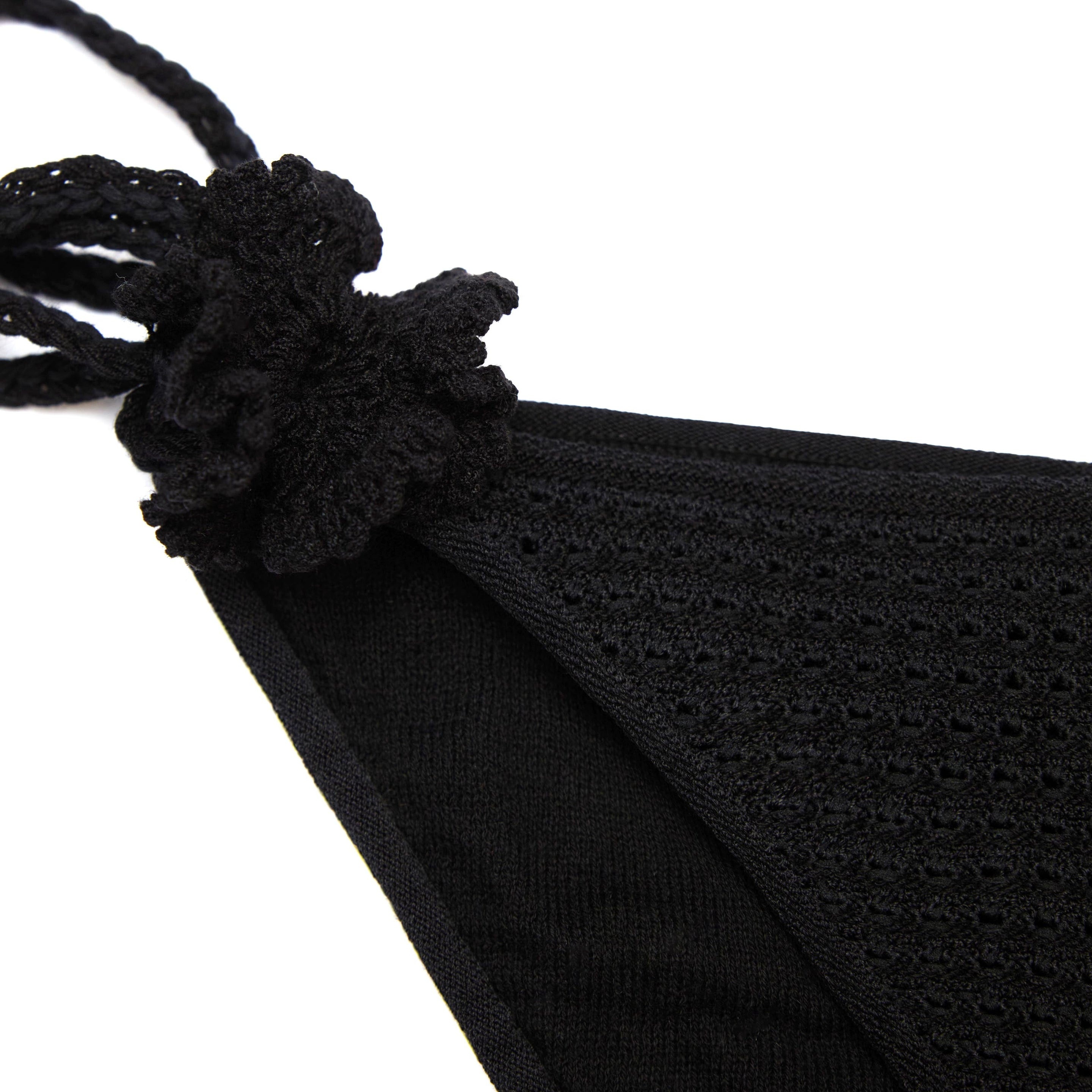 ビキニ Self Portrait Crochet Bikini Brief self-portrait Black Crochet Bikini Brief | selfportrait