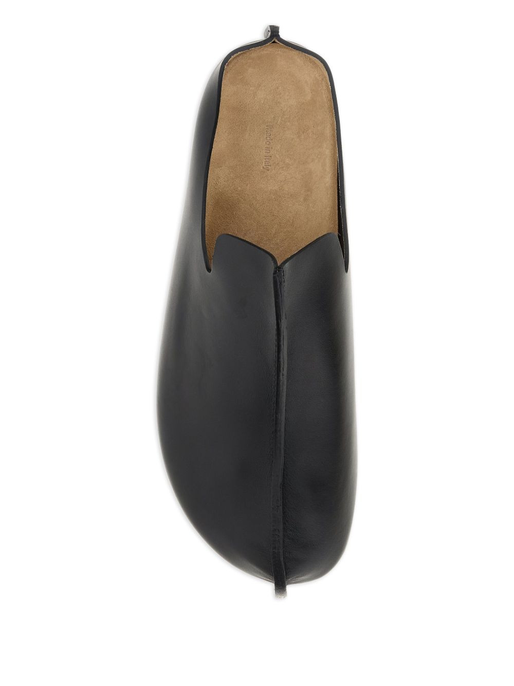platform leather clogs - 4