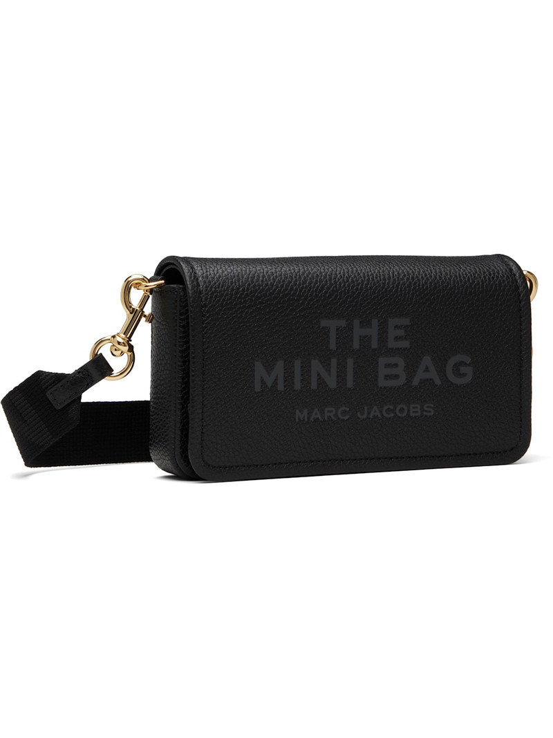 Marc Jacobs Black 'The Leather Mini' Bag outlook