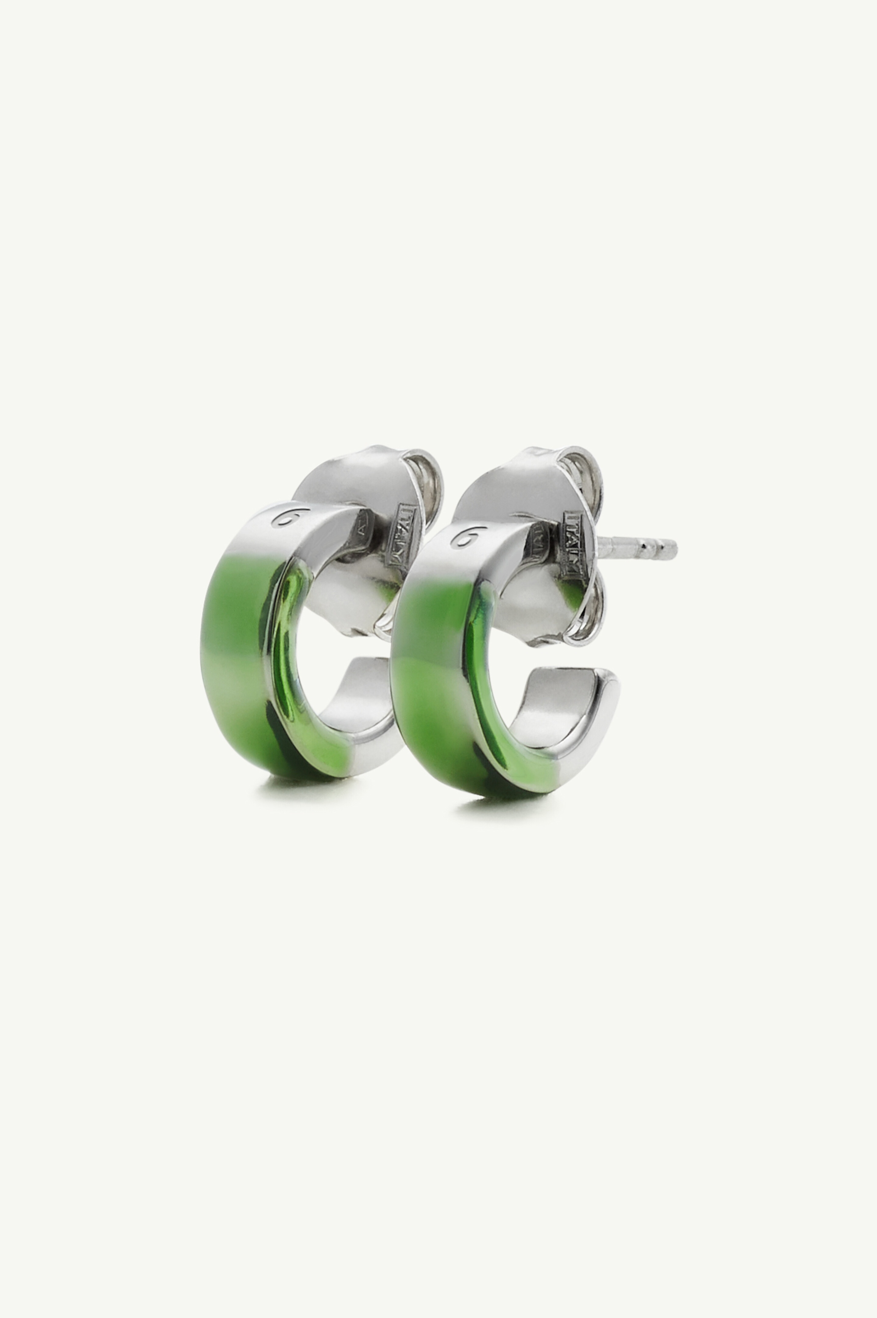 Engraved Numeric Signature Earrings 2