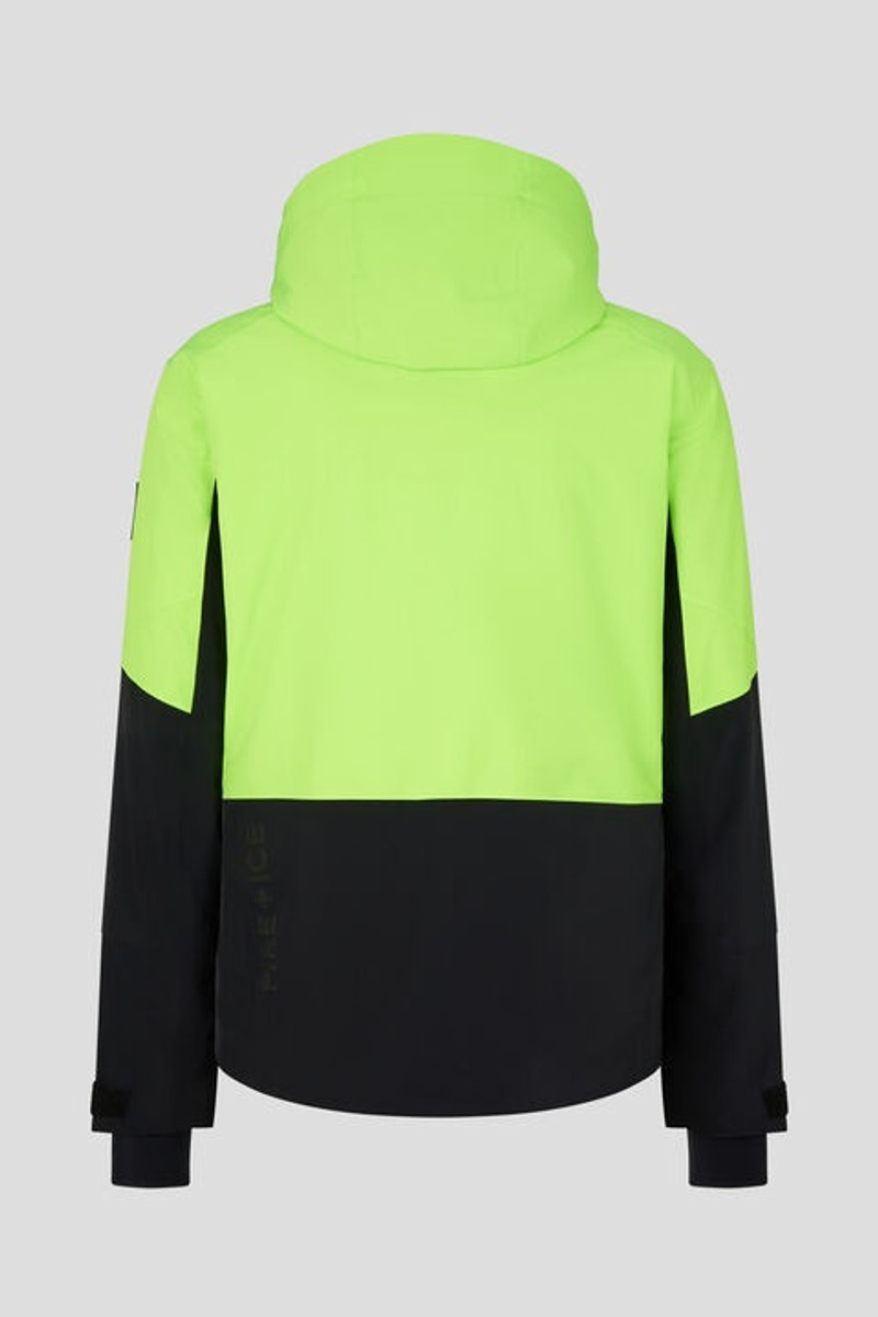 BOGNER Rigby Ski jacket in Neon green/Black outlook