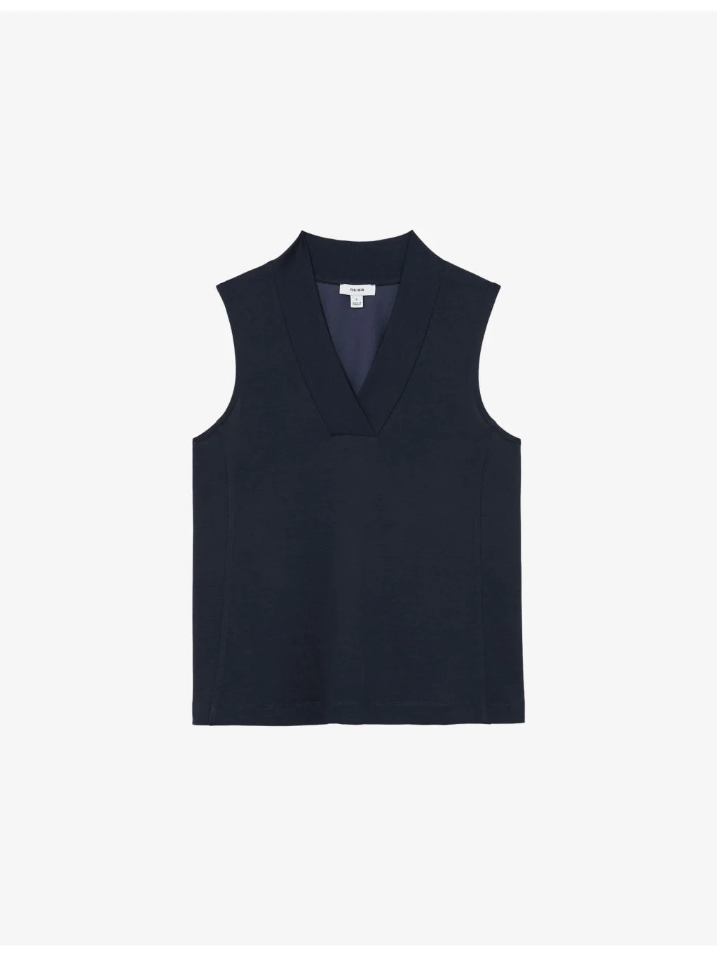 Miley V-Neck Woven Vest Top - 1