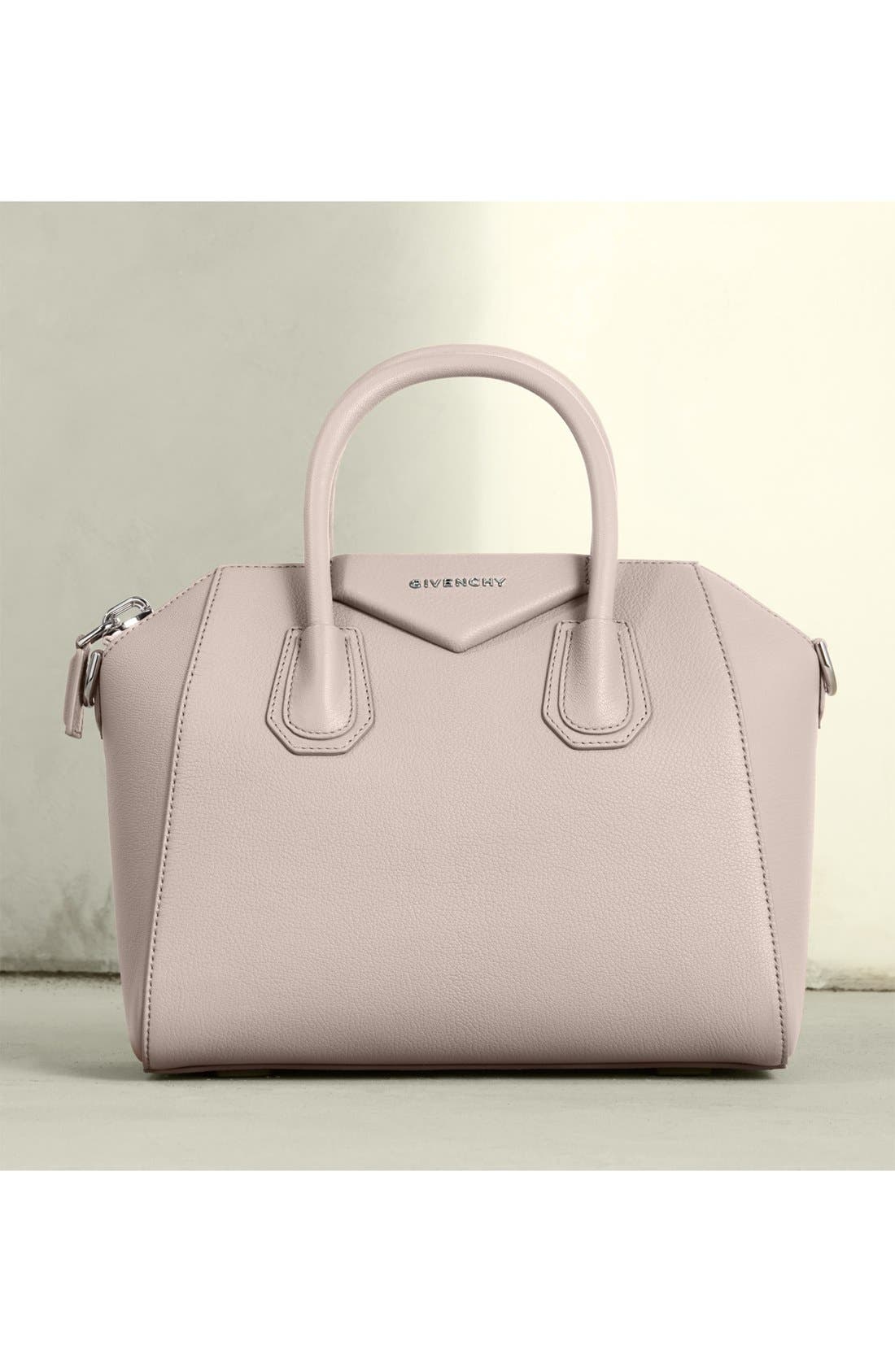 Small Antigona Leather Satchel - 8