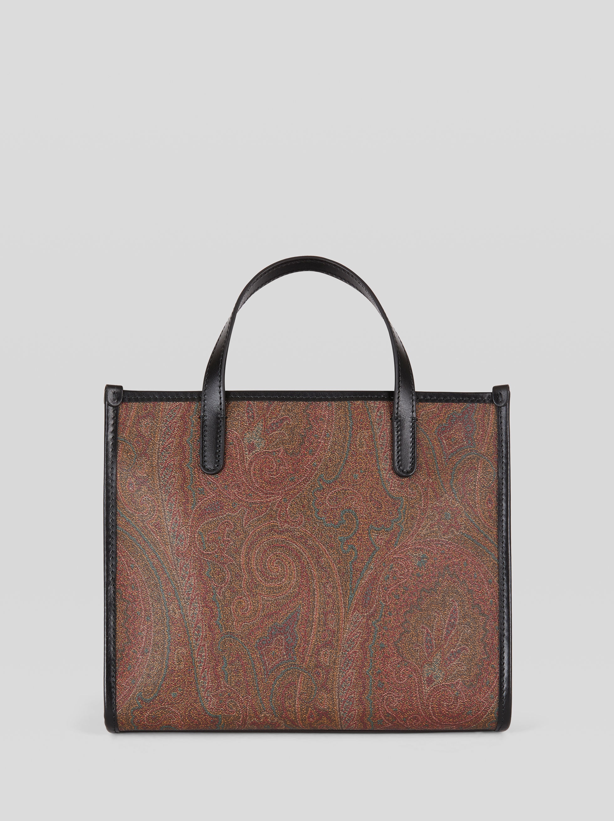 CROWN ME PAISLEY SHOPPING BAG WITH STUDS AND STONES - 3