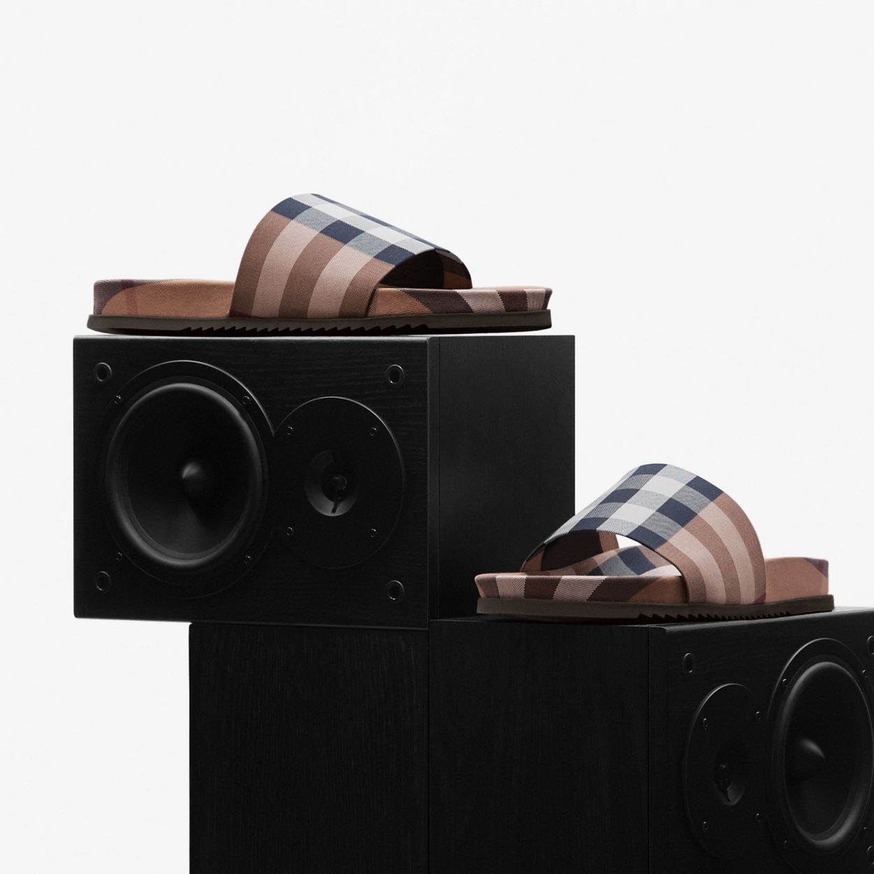 Check Cotton Slides - 8