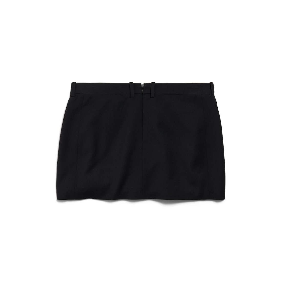 Women's Tailored Mini Skirt in Black - 2