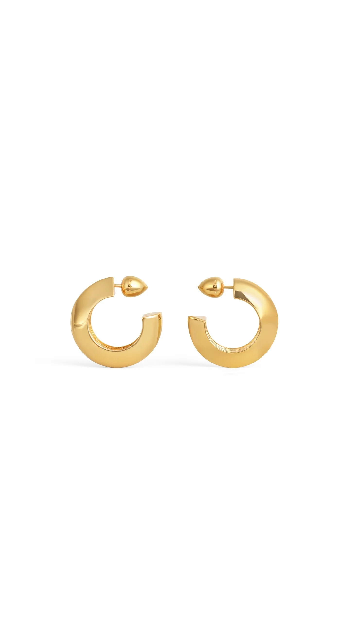 EDGE HOOPS EARRINGS - 1