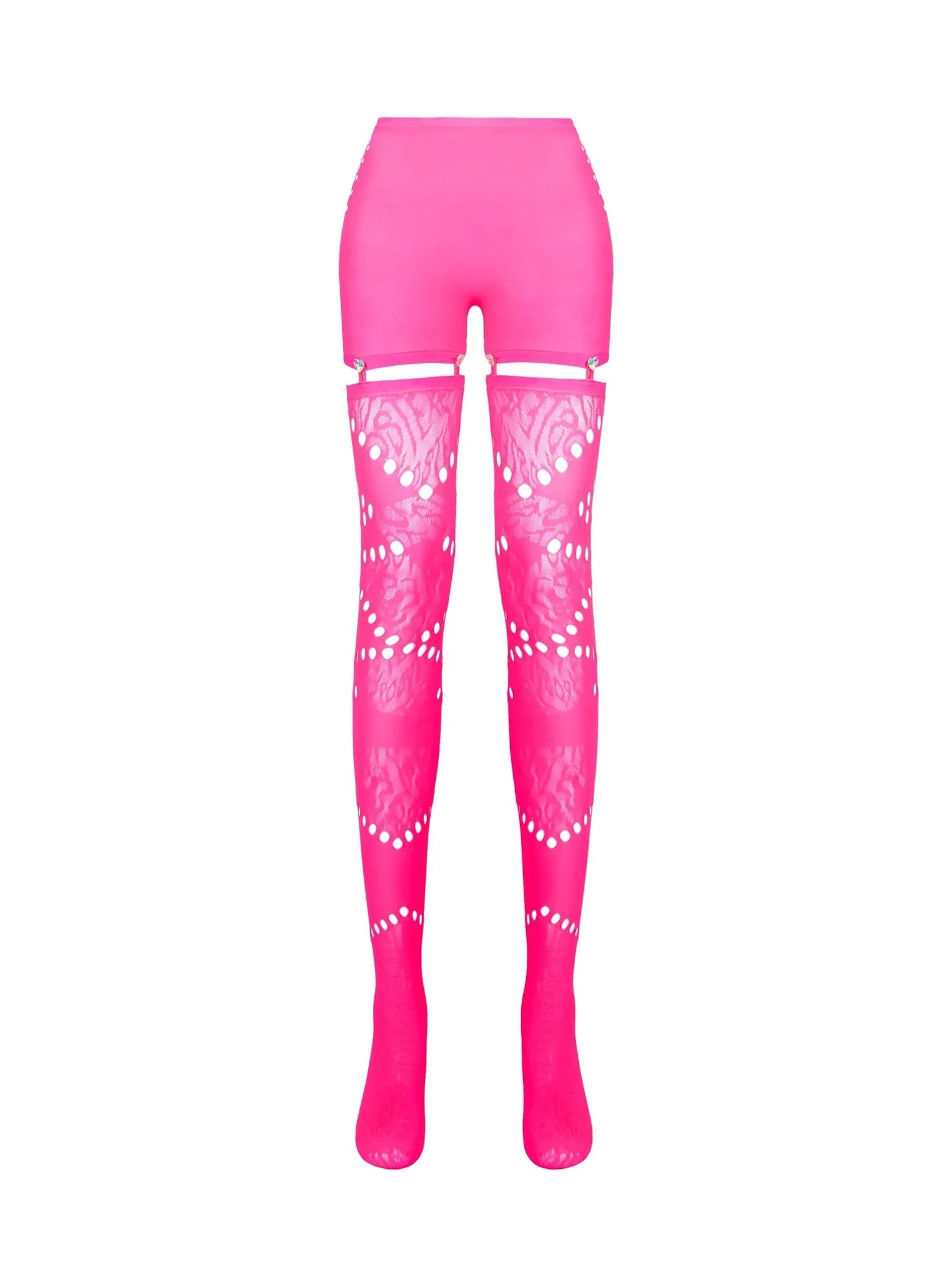 SLOANE LEGGINGS SHOCKING PINK - 1
