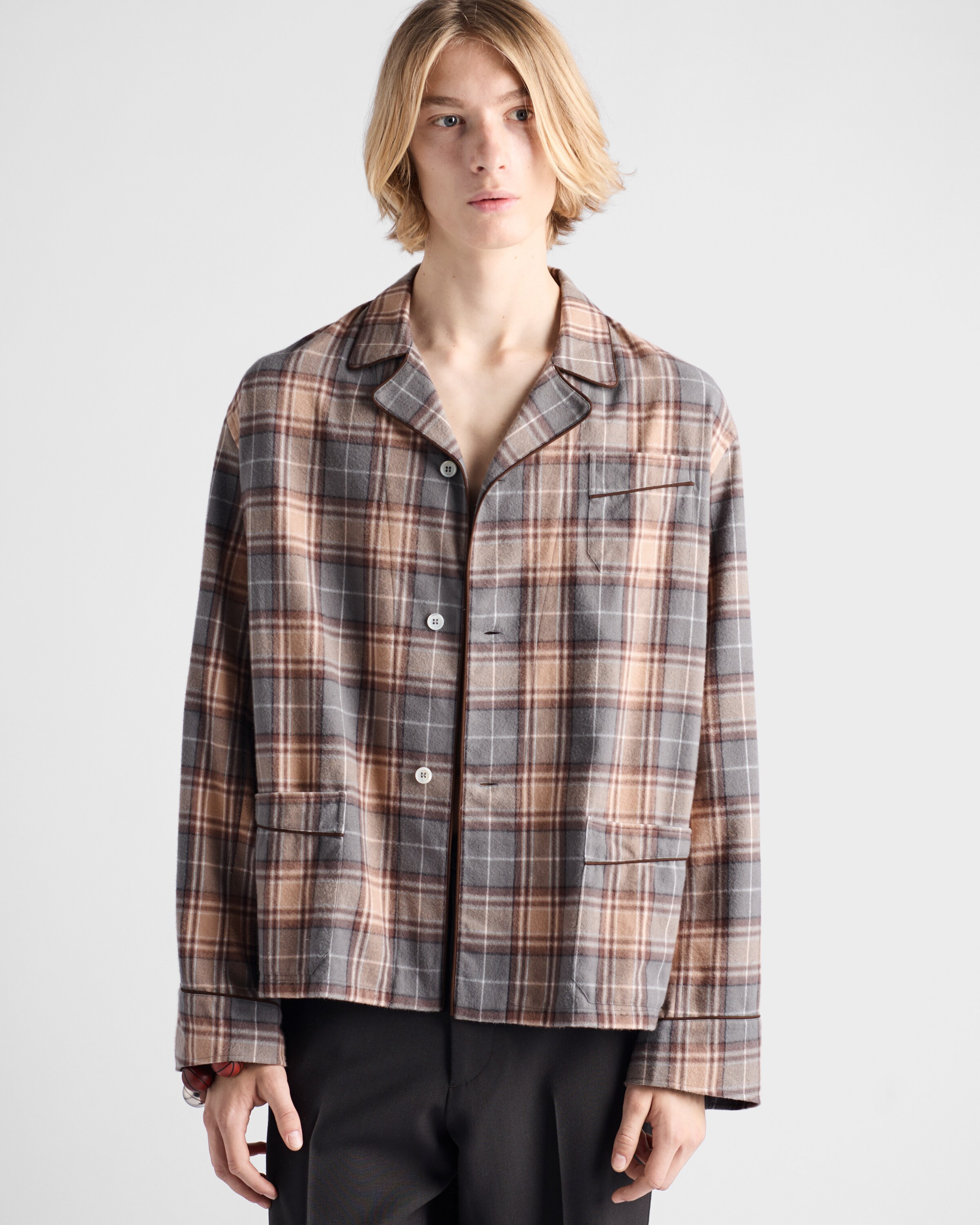 Checked cotton shirt - 3