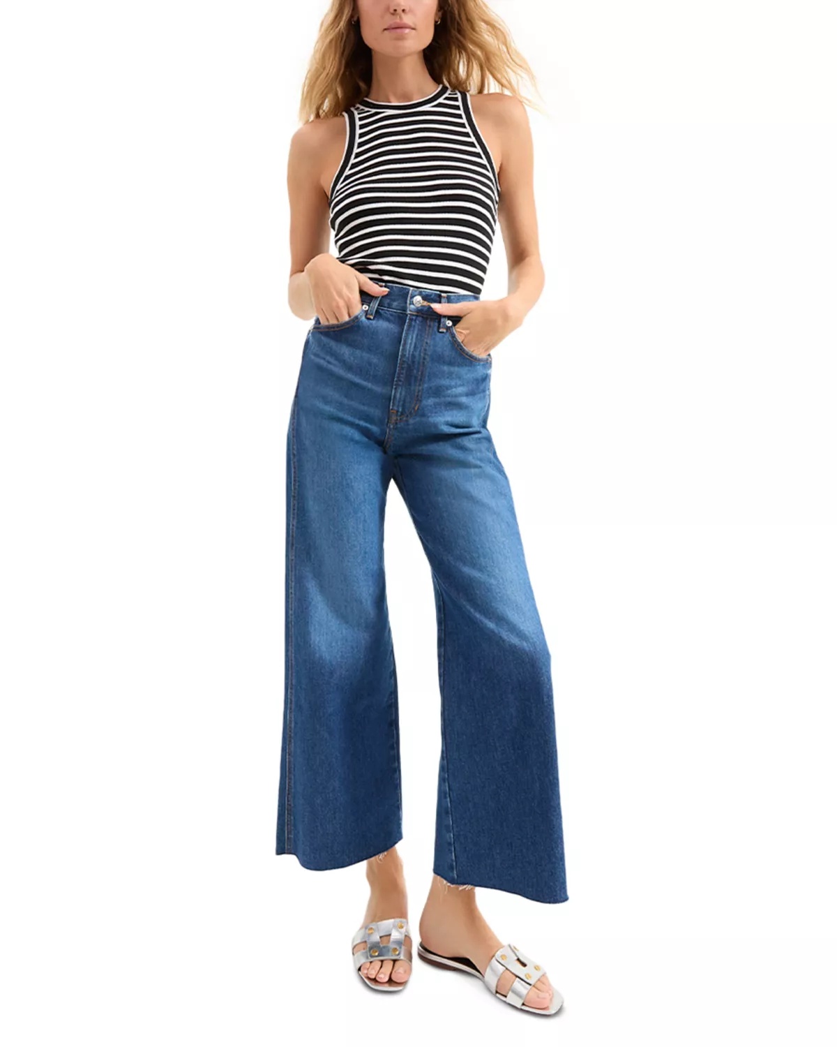Cropped Jordyn Tank Top - 10
