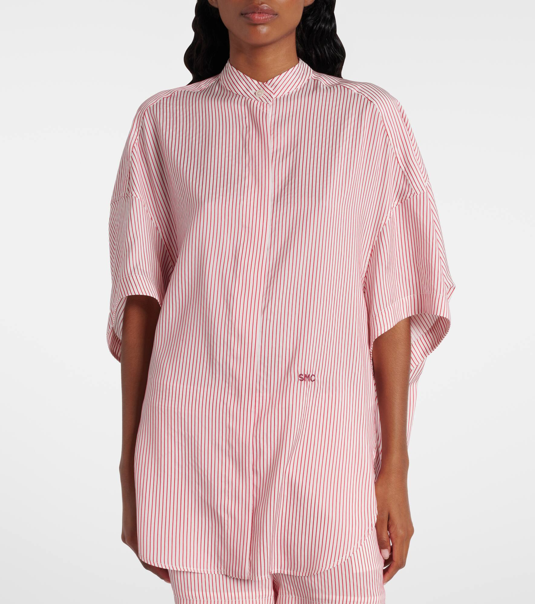 Striped silk shirt - 6