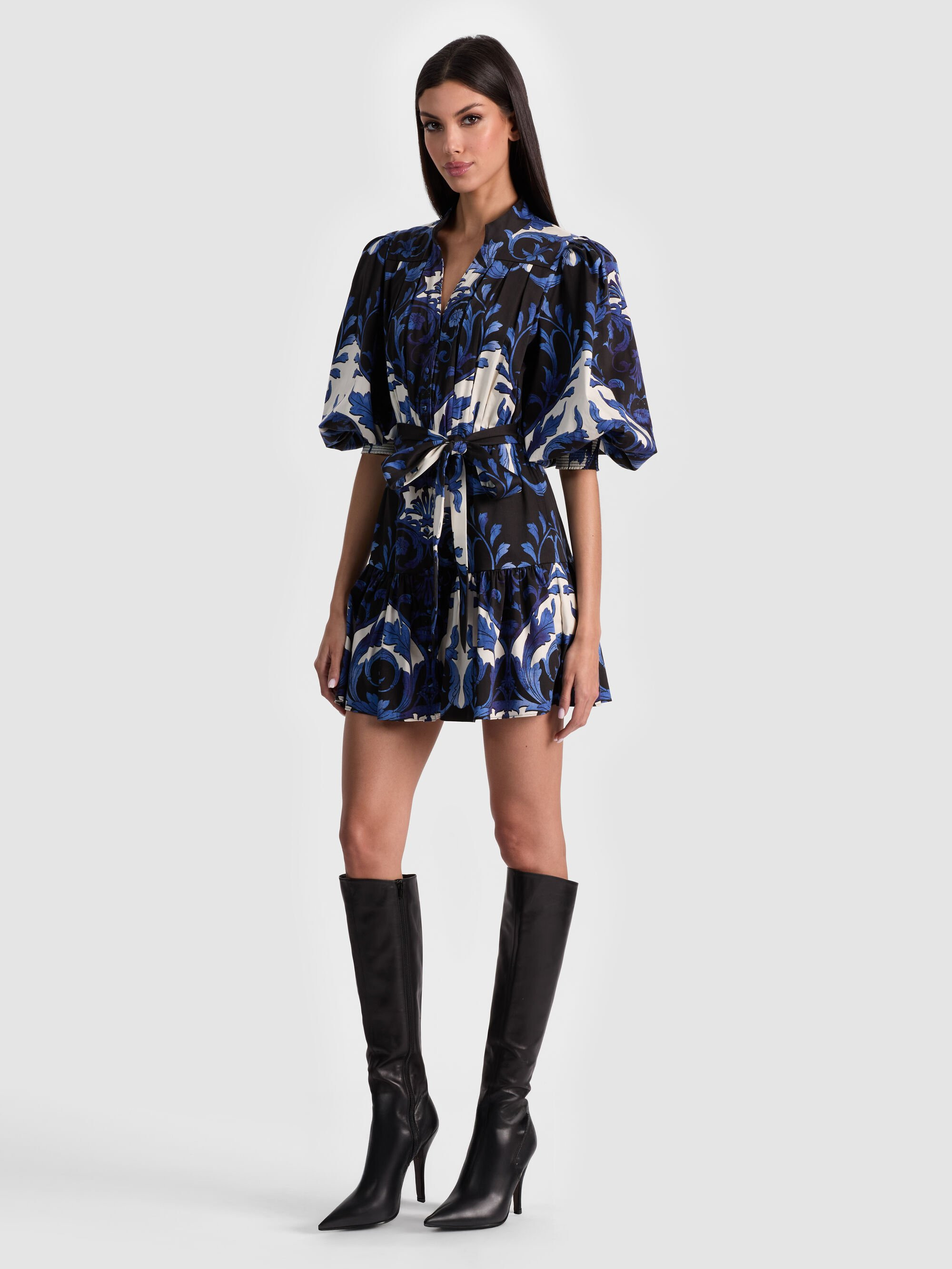 CORA MINI SHIRT DRESS - 2