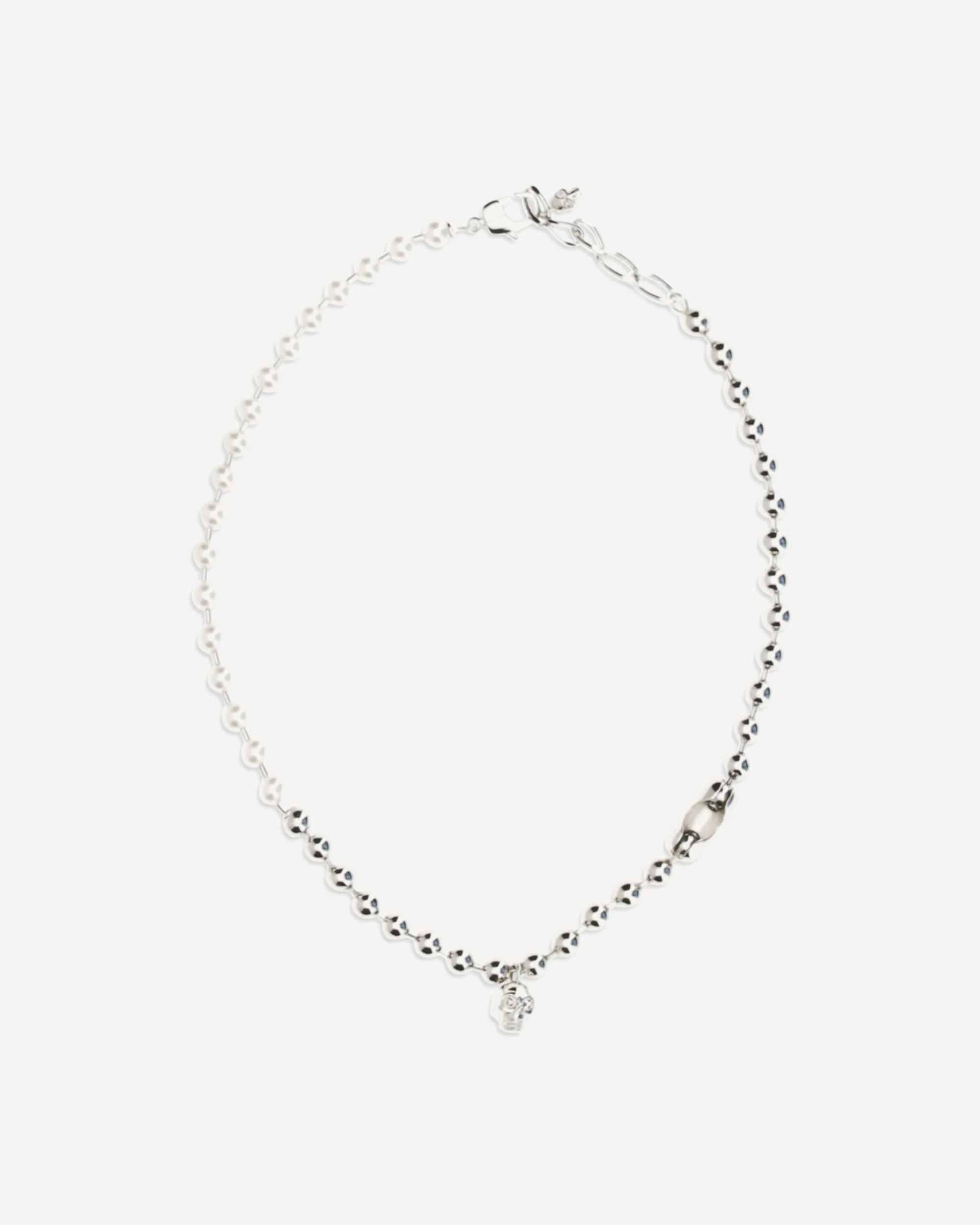 Pearl skull Necklace - 1
