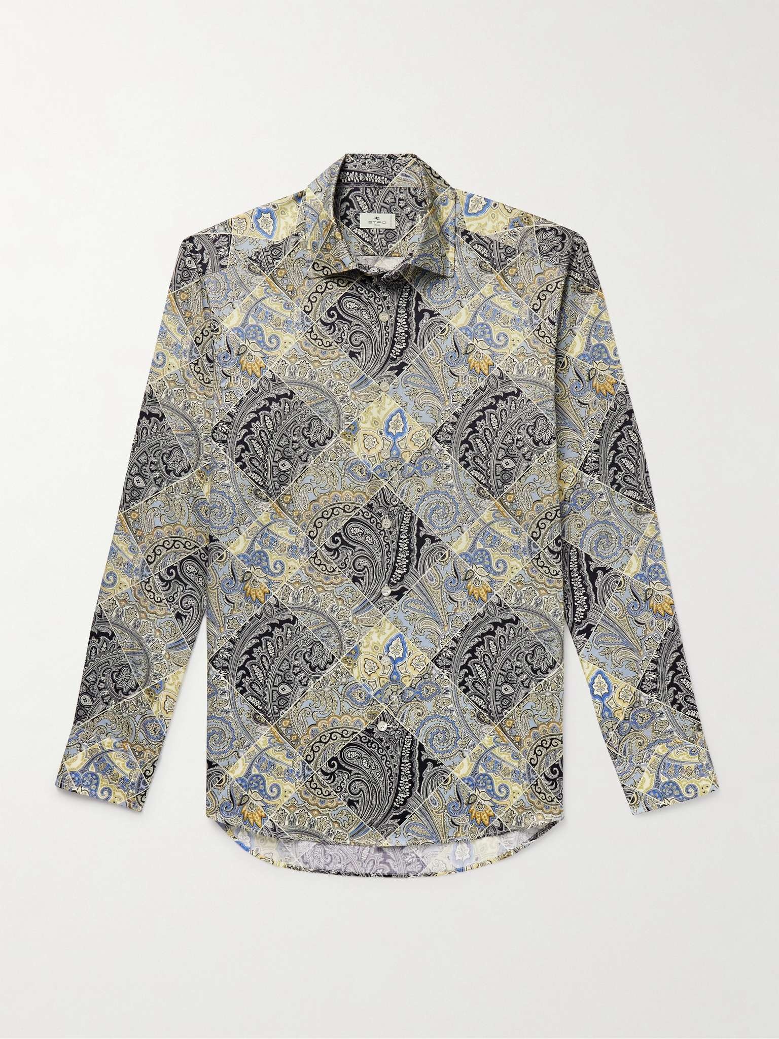 Paisley-Print Cotton-Twill Shirt - 1