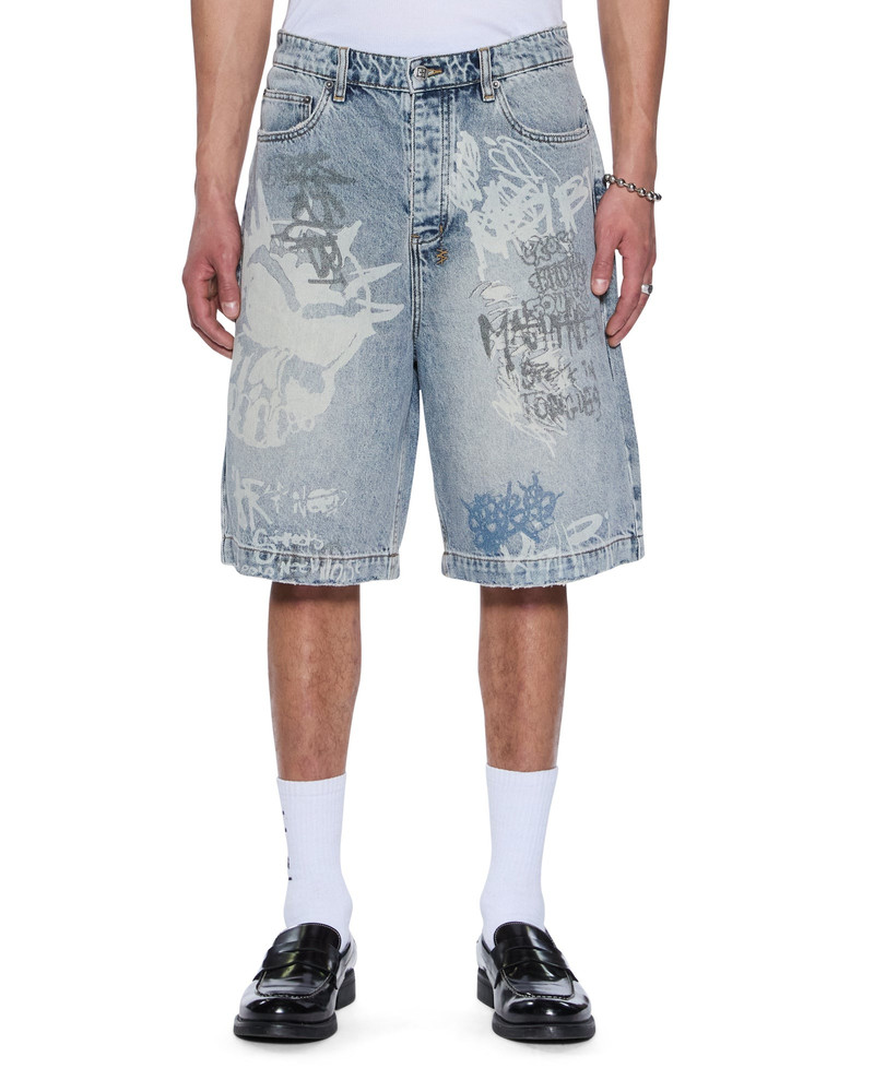 MAXX SHORT ROGUE BLUE GRAFFITI 1