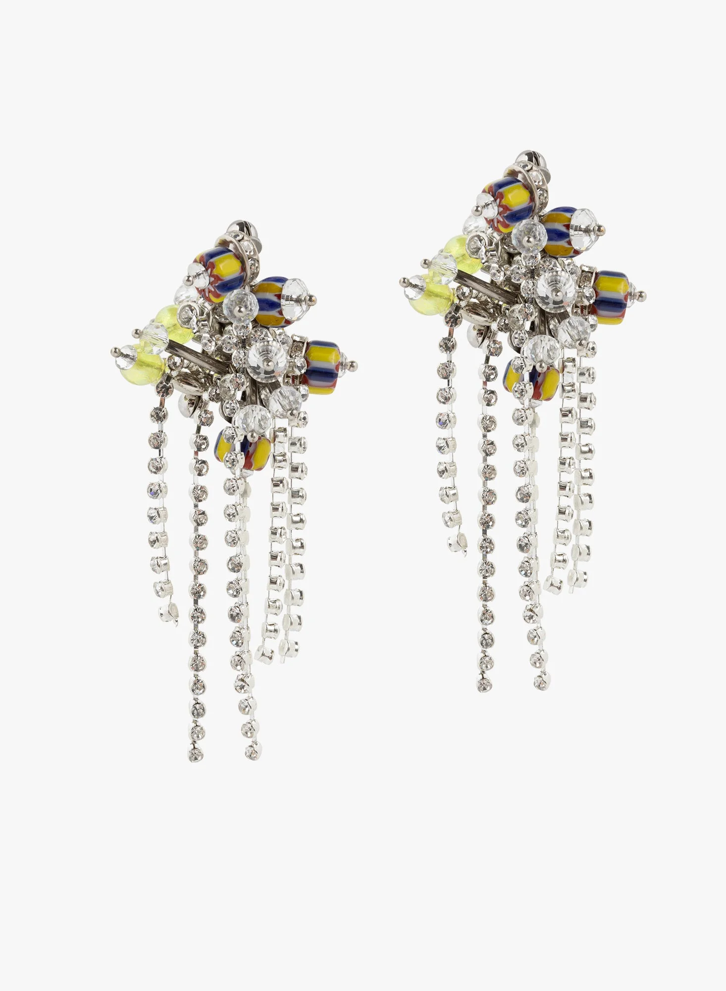 EMBELLISHED PIN EARRINGS - 1