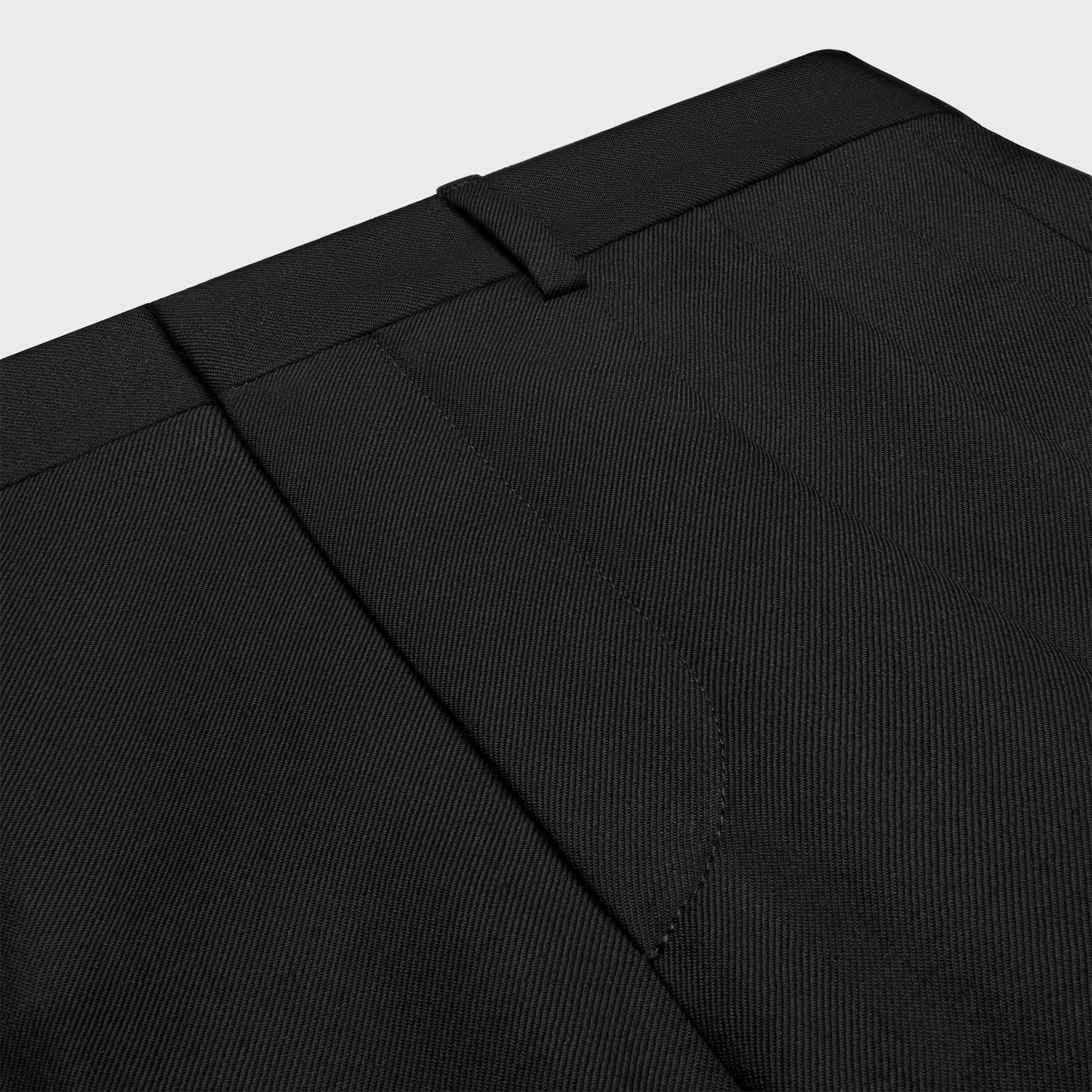 pleated trousers IN LIGHT WOOL GABARDINE - 3