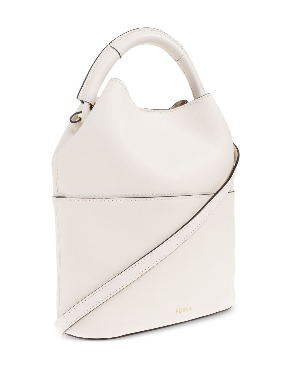 Sfera leather bucket bag - 4